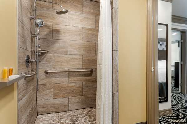 Accessible - Suite 2 Doubles, Mobility Accessible, Communication Assistance, Roll In Shower, Sofabed, Microwave And Refrigerator, Non-Smoking, Full Breakfast