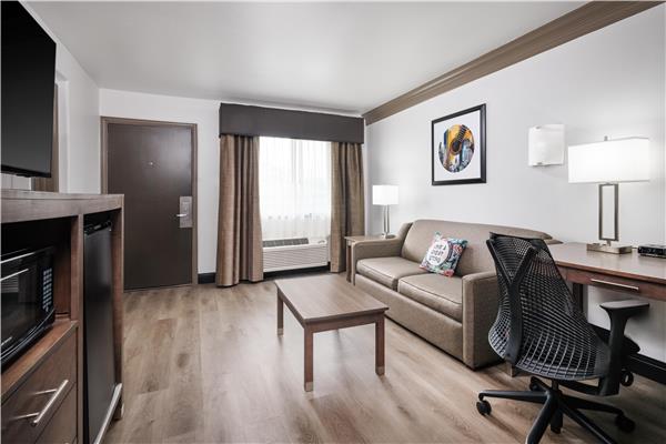 Suite-1 King Bed, Non-Smoking, Sofabed, Work Desk, Microwave And Refrigerator, Wi-Fi, Full Breakfast