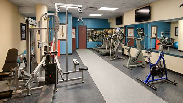 Fitness/ Exercise Room - Best Western Plus Port O'Call Hotel Airport Calgary