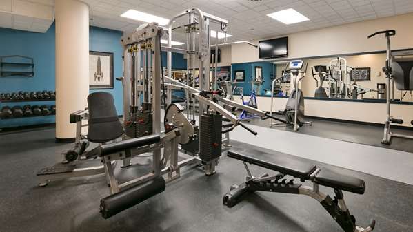 Fitness/ Exercise Room - Best Western Plus Port O'Call Hotel Airport Calgary