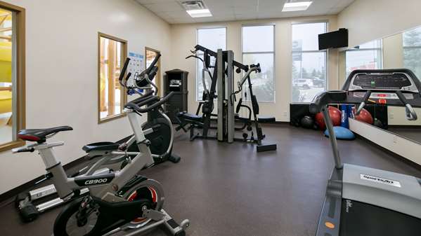 Fitness/ Exercise Room - Best Western Rocky Mountain House Inn