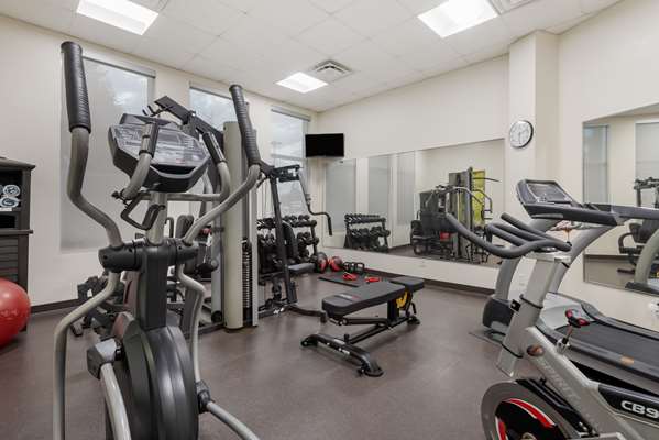 Fitness/ Exercise Room - Best Western Rocky Mountain House Inn