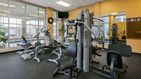 Fitness/ Exercise Room - Best Western Plus Chateau Inn Sylvan Lake