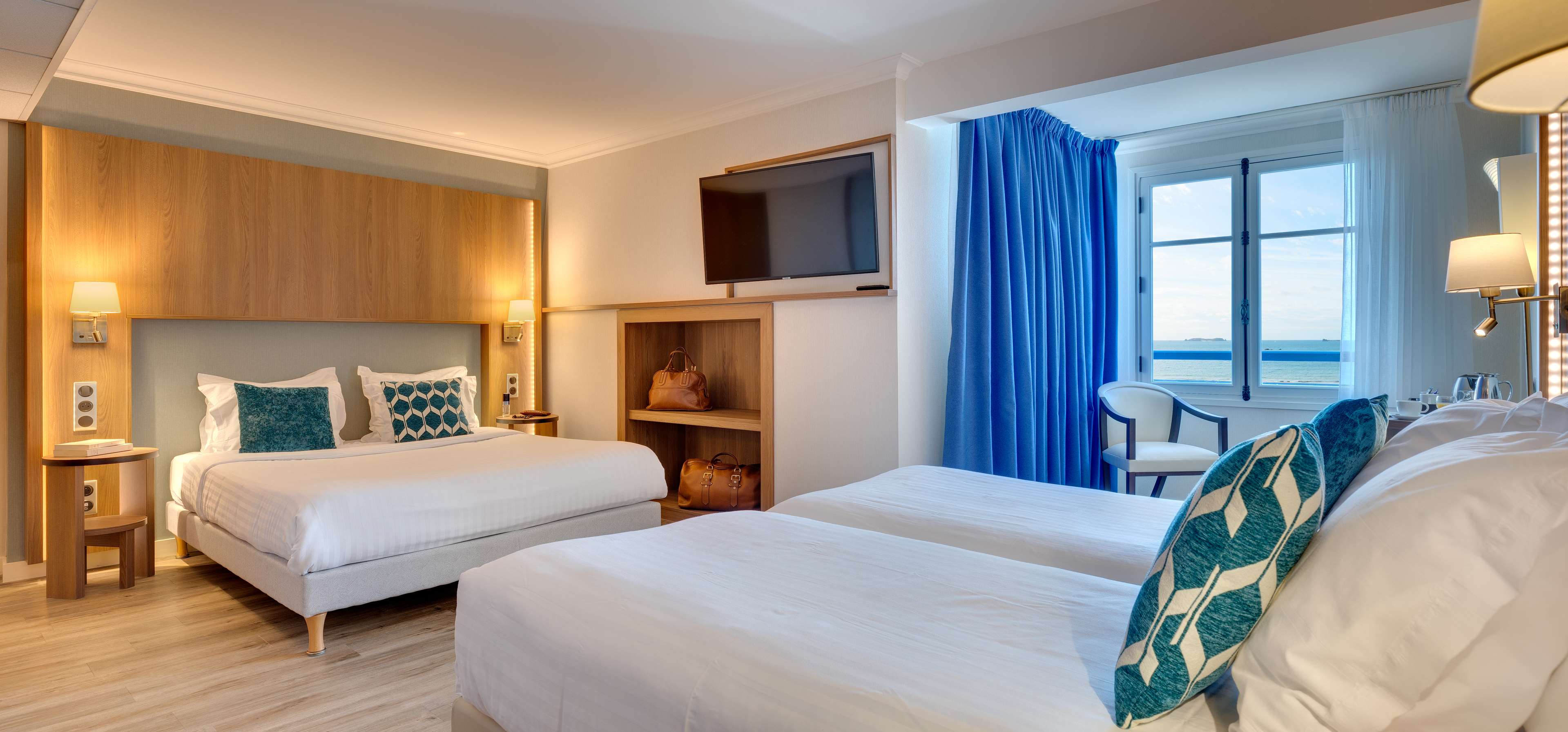 Best Western Hotel Alexandra Room Type - 1 Double 2 Single Beds, Family Room, Sea View