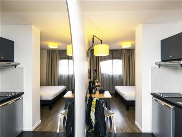 Studio for 2 people with a double bed
