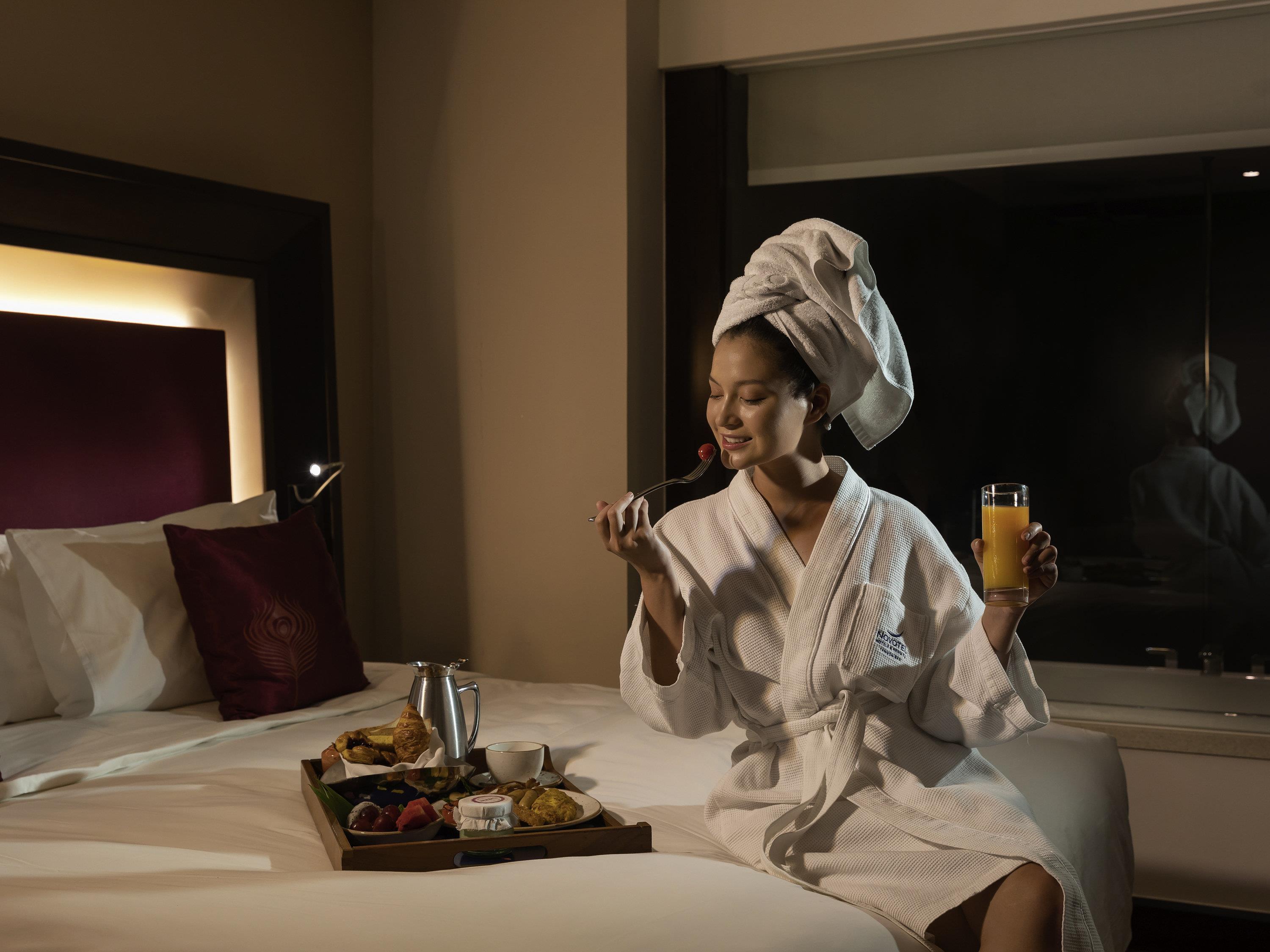 Novotel Yangon Max Room Type - Luxurious Executive Suite Room with Separate living area, Sofa, Bath tub and Rain Shower