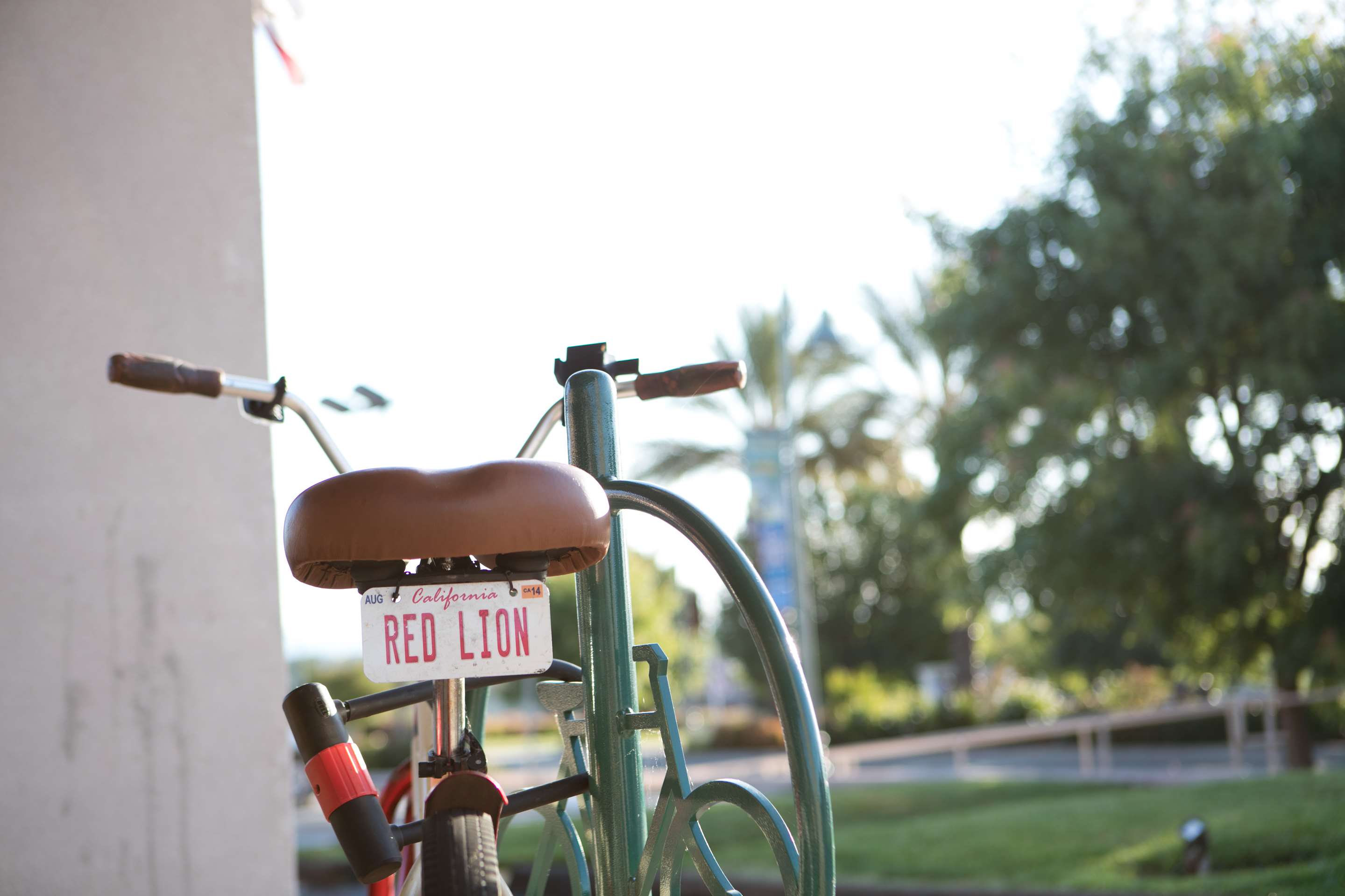 CAREDD RLH Bike LicencePlate | Red Lion Hotel Redding