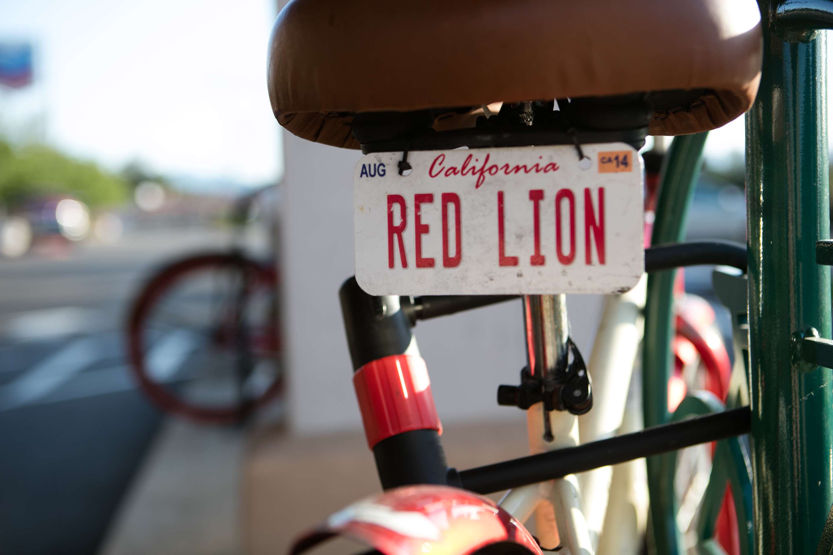 CAREDD RLH Bike LicencePlate | Red Lion Hotel Redding