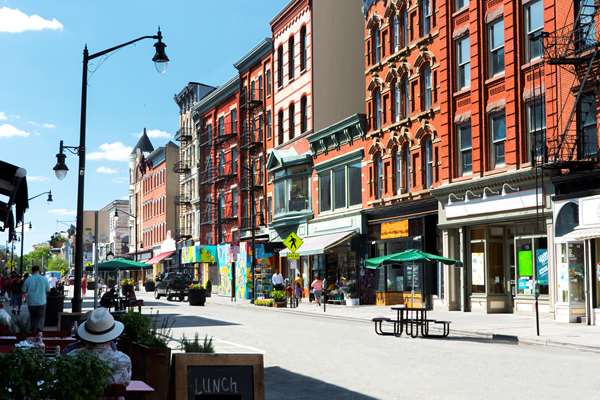 Exterior view - Hyatt Regency on the Hudson Hotel Jersey City