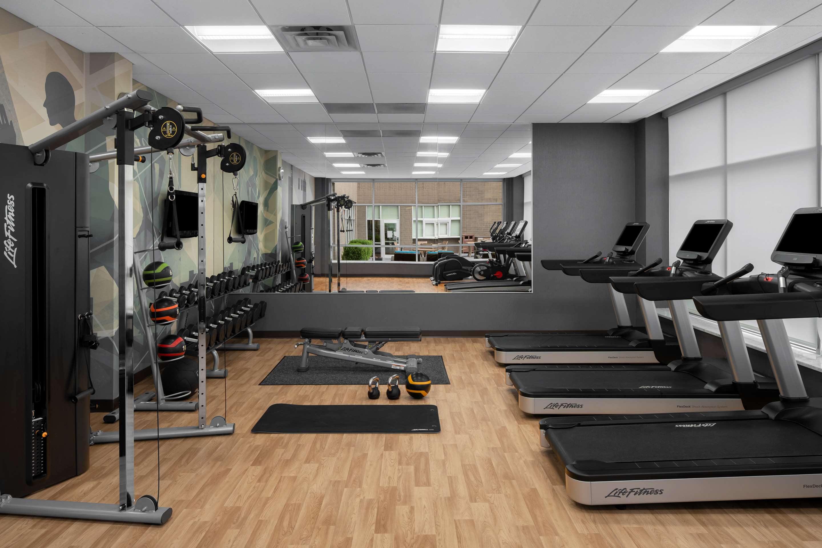 Health Club | Hyatt House Raleigh North Hills
