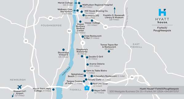  - Hyatt House Hotel Fishkill - I-84, Exit 46