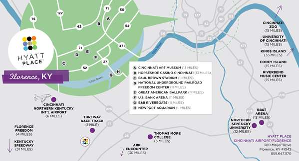  - Hyatt Place Hotel Florence - I-71 & I-75, Exit 182