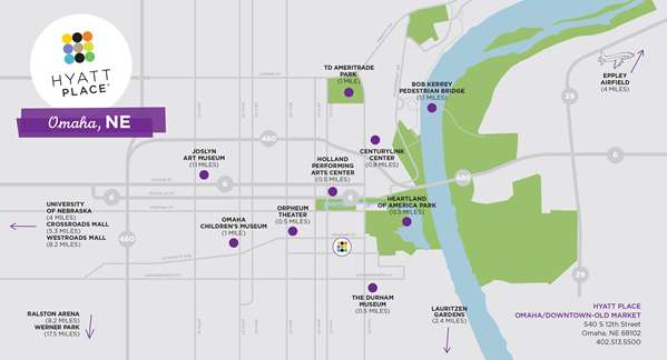  - Hyatt Place Hotel Downtown Old Market Omaha