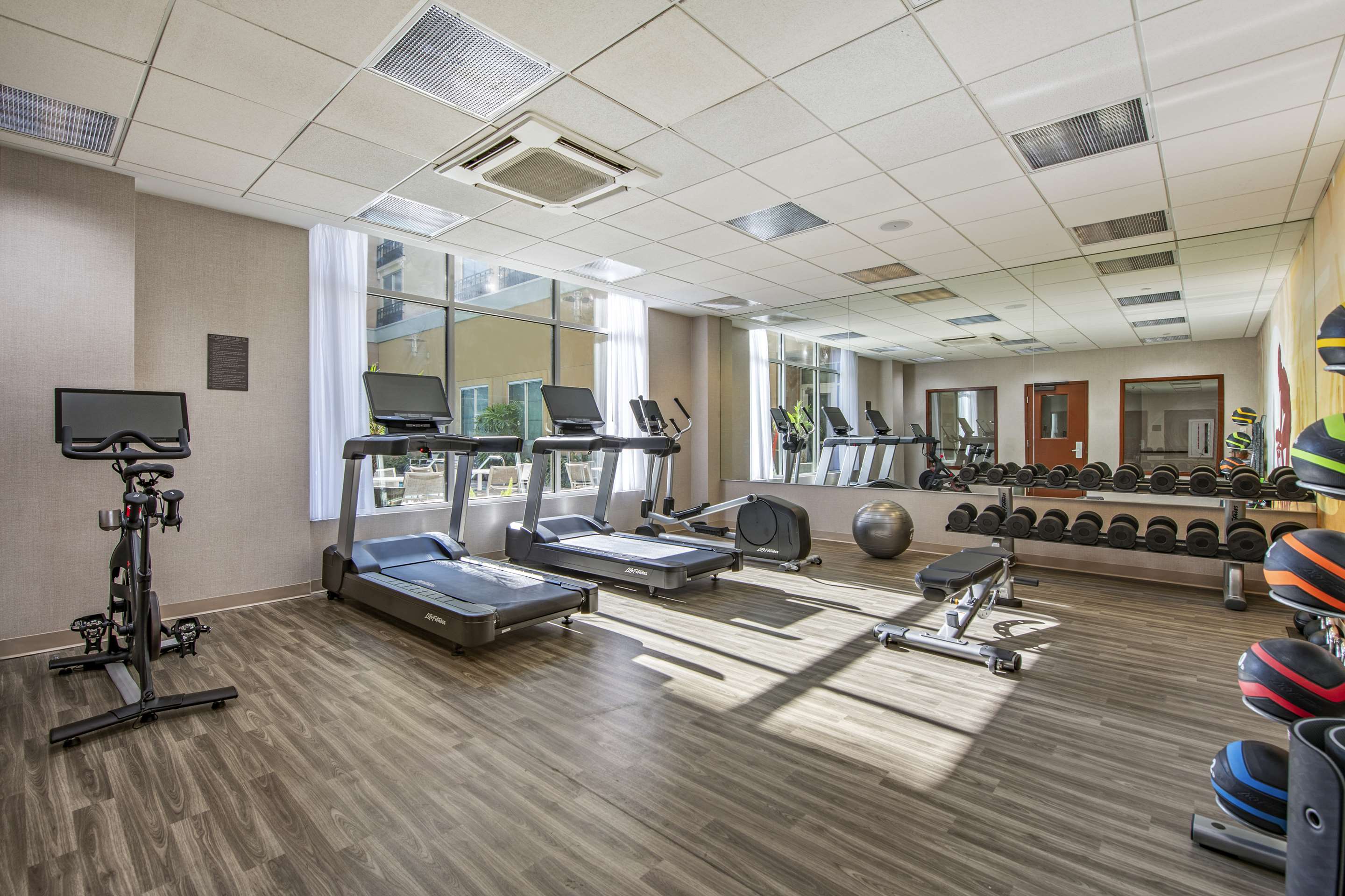 Health Club | Hyatt Place Riverside Downtown