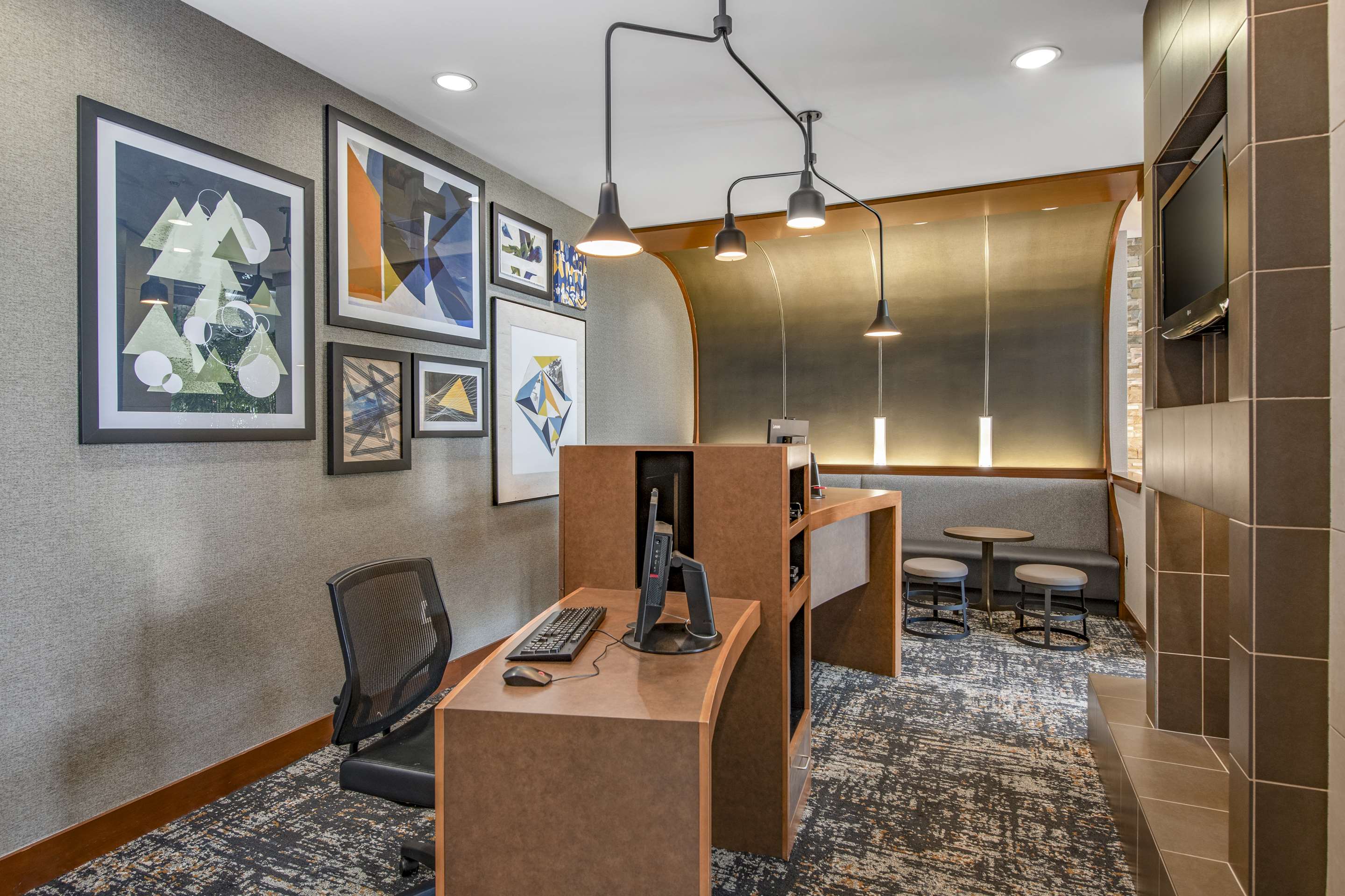 Lobby | Hyatt Place Riverside Downtown
