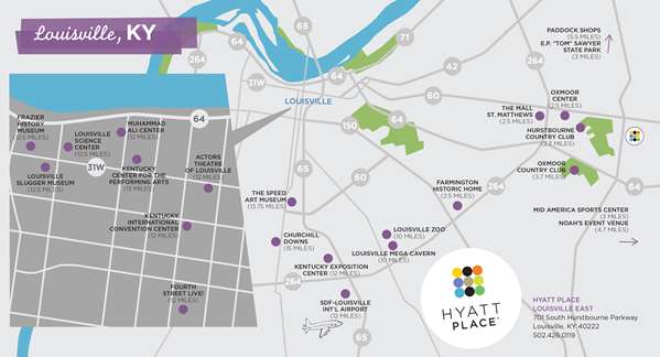  - Hyatt Place Hotel Louisville - I-64, Exit 15