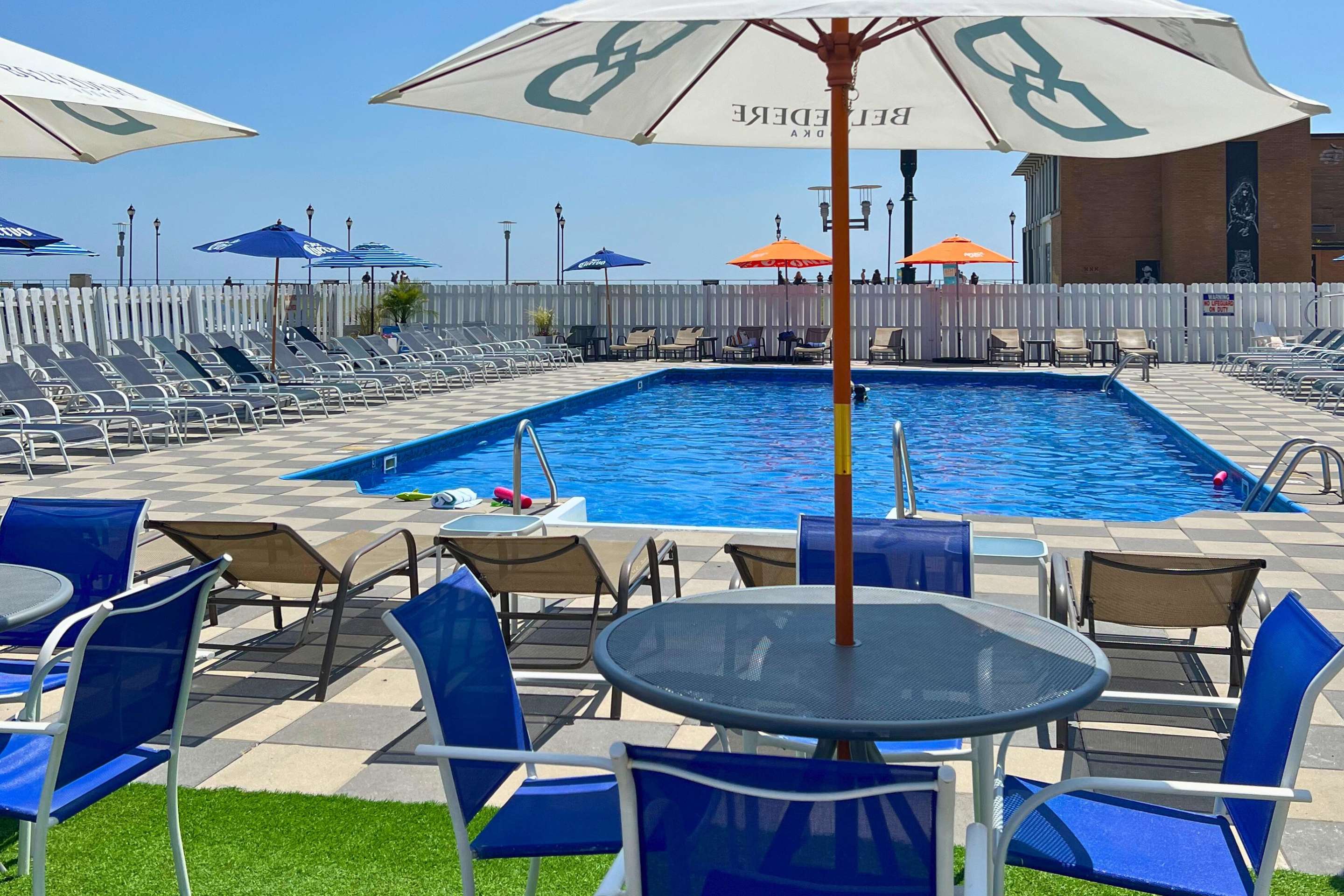 Outdoor Pool Deck