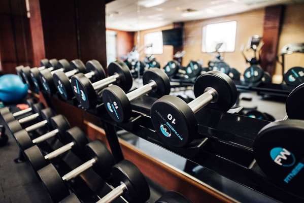 Fitness/ Exercise Room - Explorer Hotel Yellowknife
