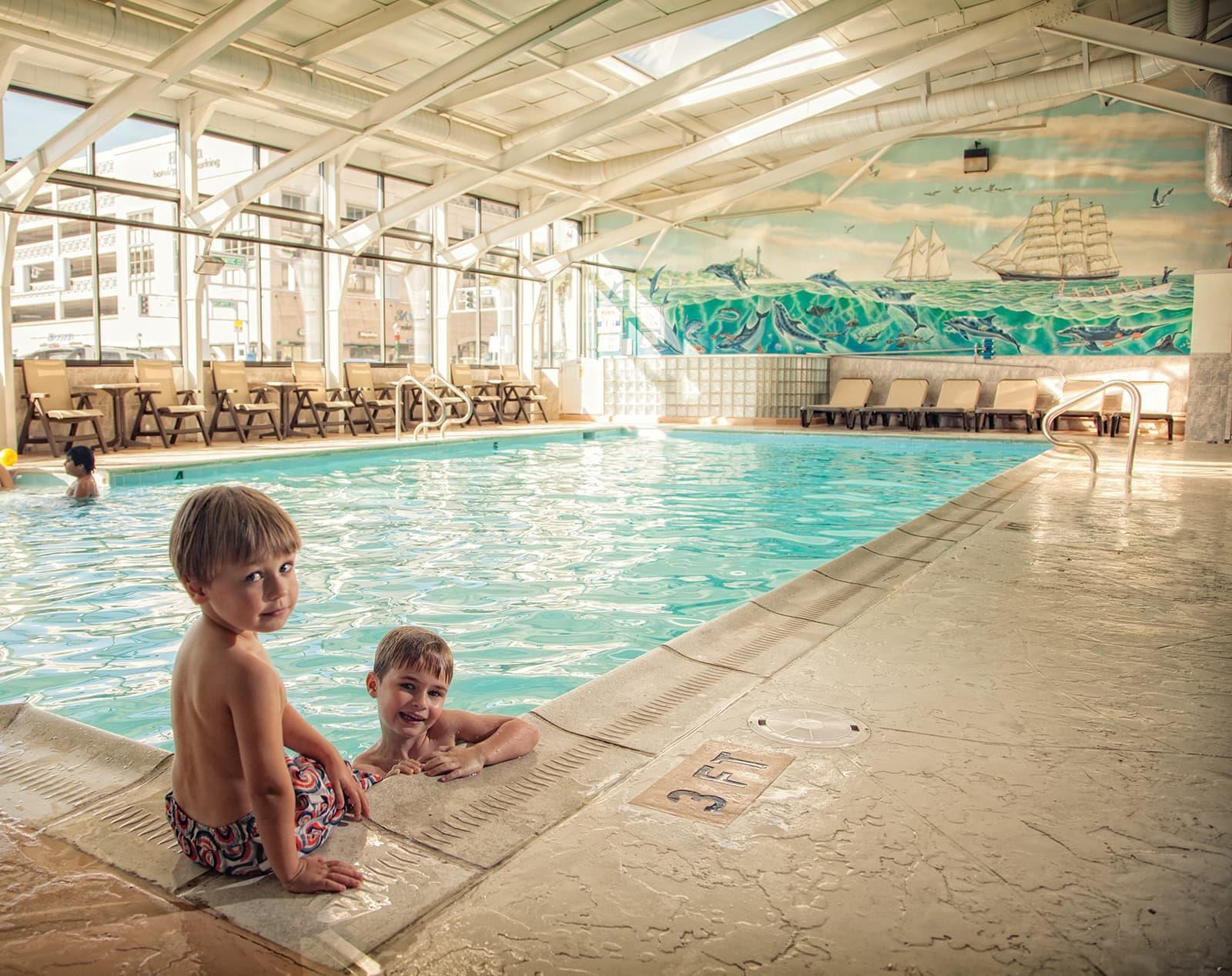 Indoor Pool | Oceanfront Inn