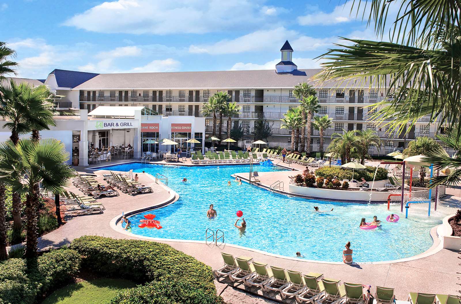 Avanti International Resort pool area retouched | Avanti International Resort
