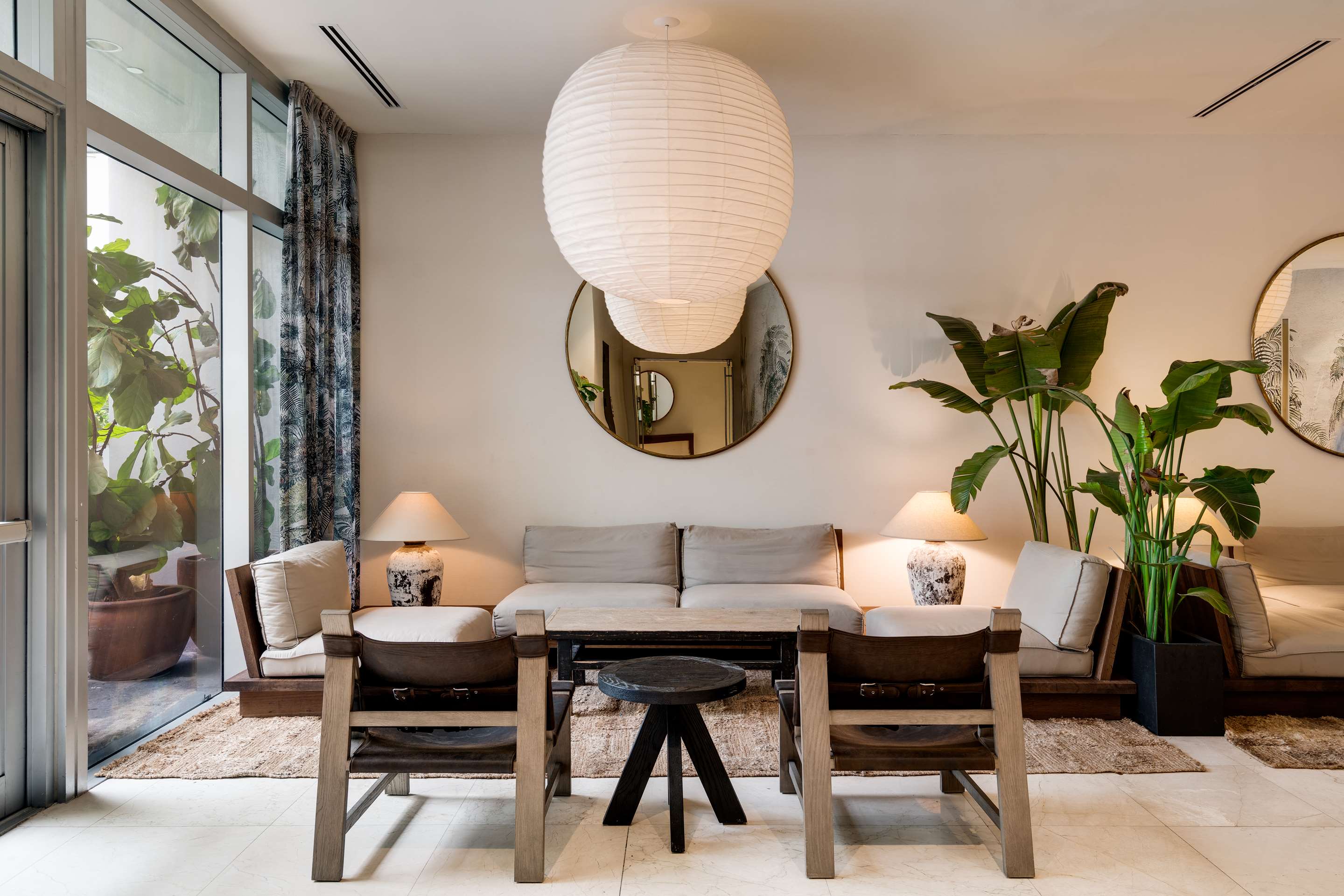 Boulan South Beach Lobby Sitting Area | The Setai Miami Beach