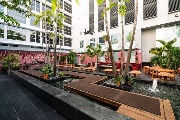 Restaurant - Boulan South Beach Hotel Miami Beach