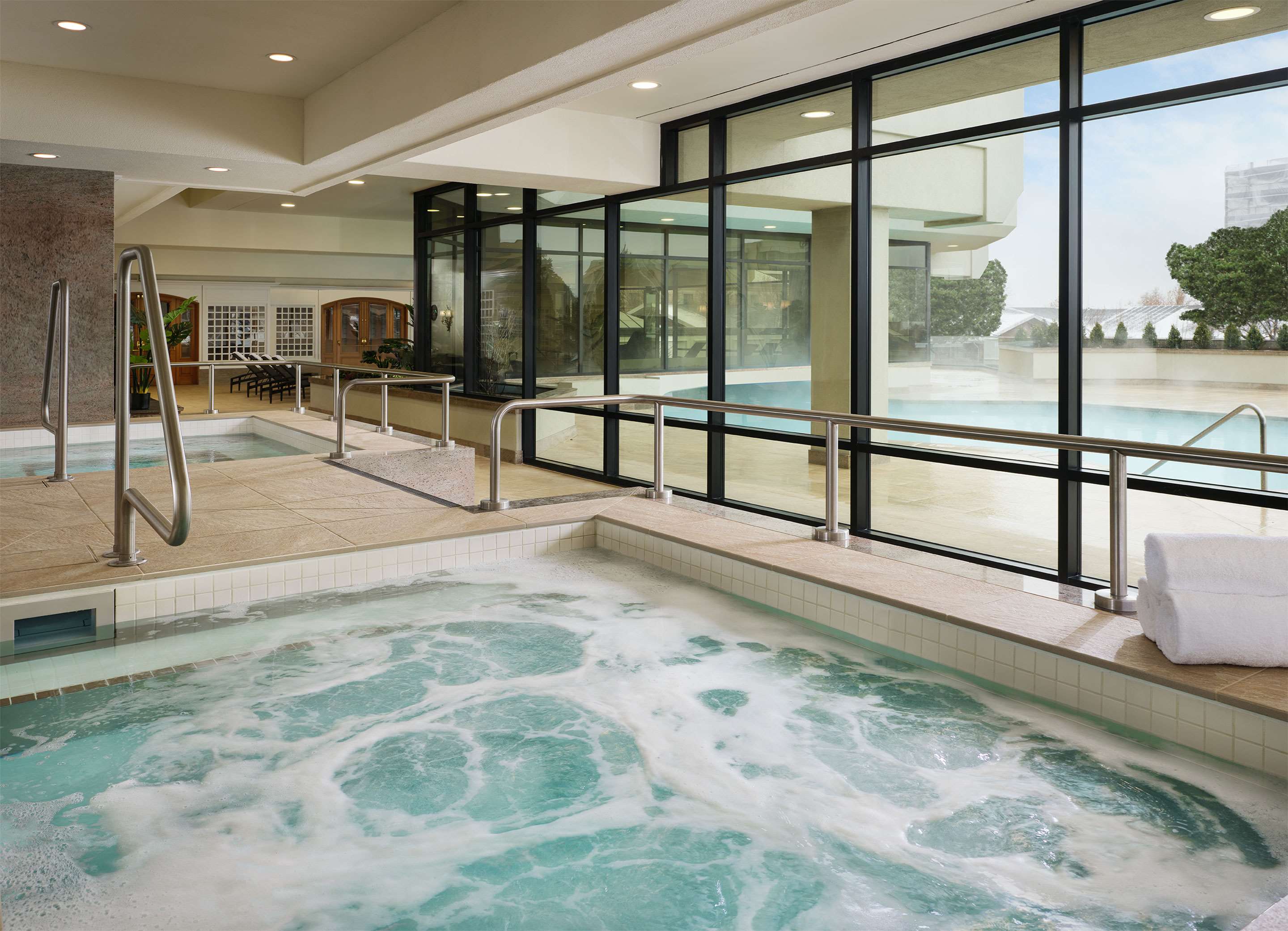 Indoor Jacuzzi | Little America Hotel Salt Lake City