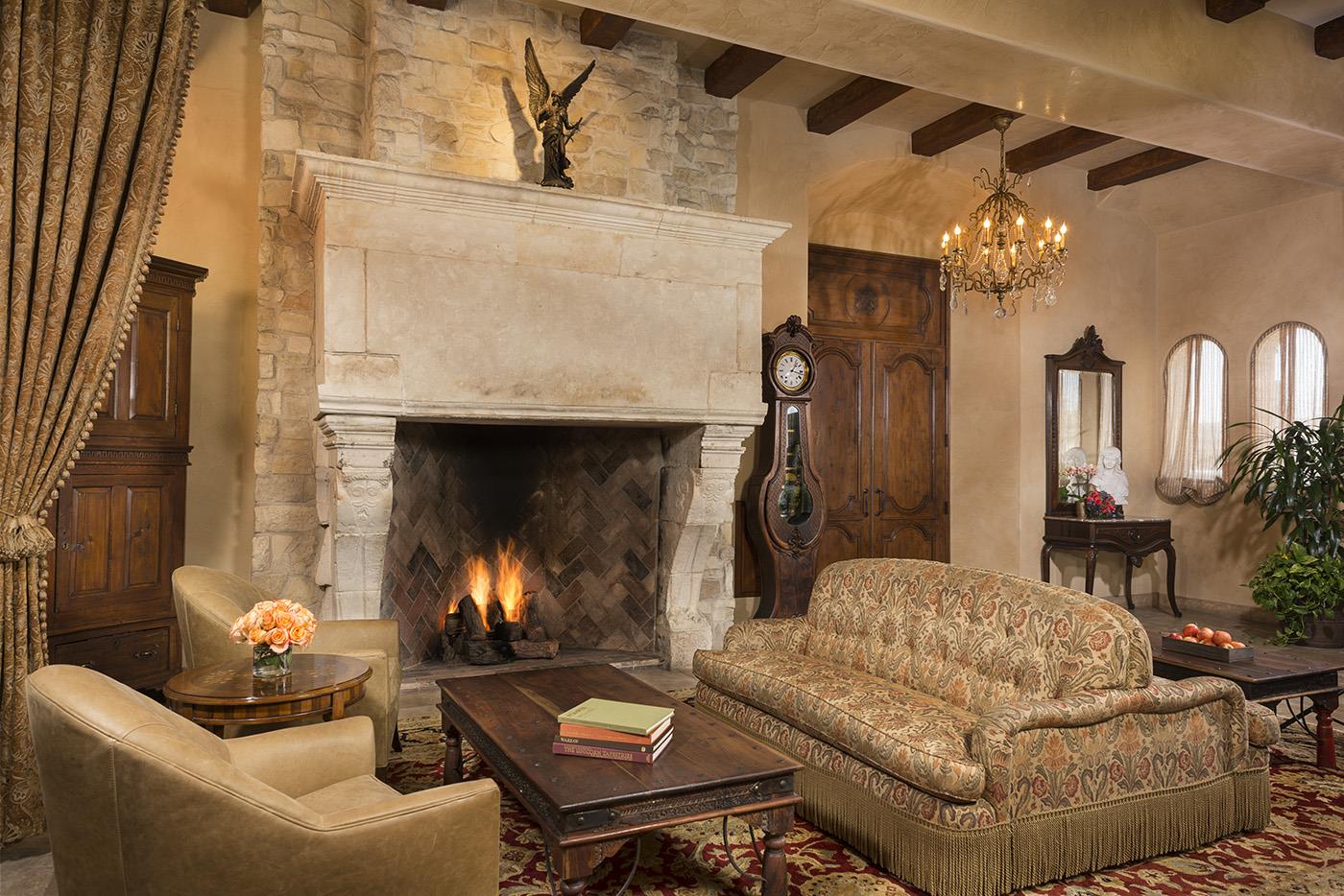 Fireplace Lobby | Ayres Hotel Manhattan Beach