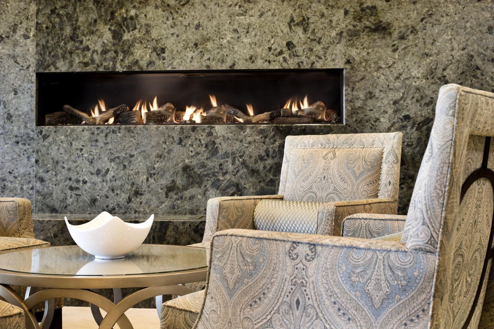 Fireplace | Ayres Hotel Fountain Valley