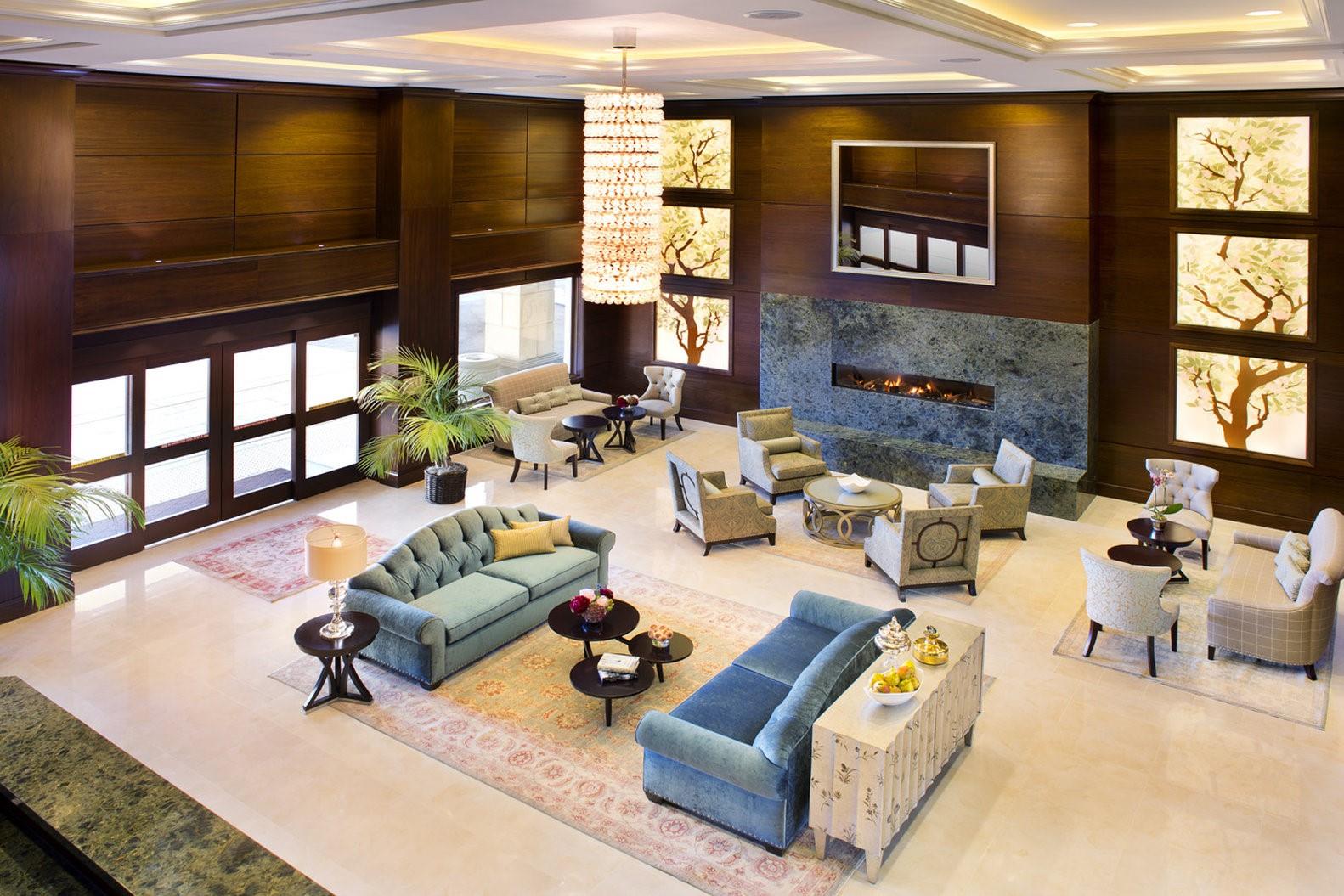 Lobby Aerial View | Ayres Hotel Fountain Valley