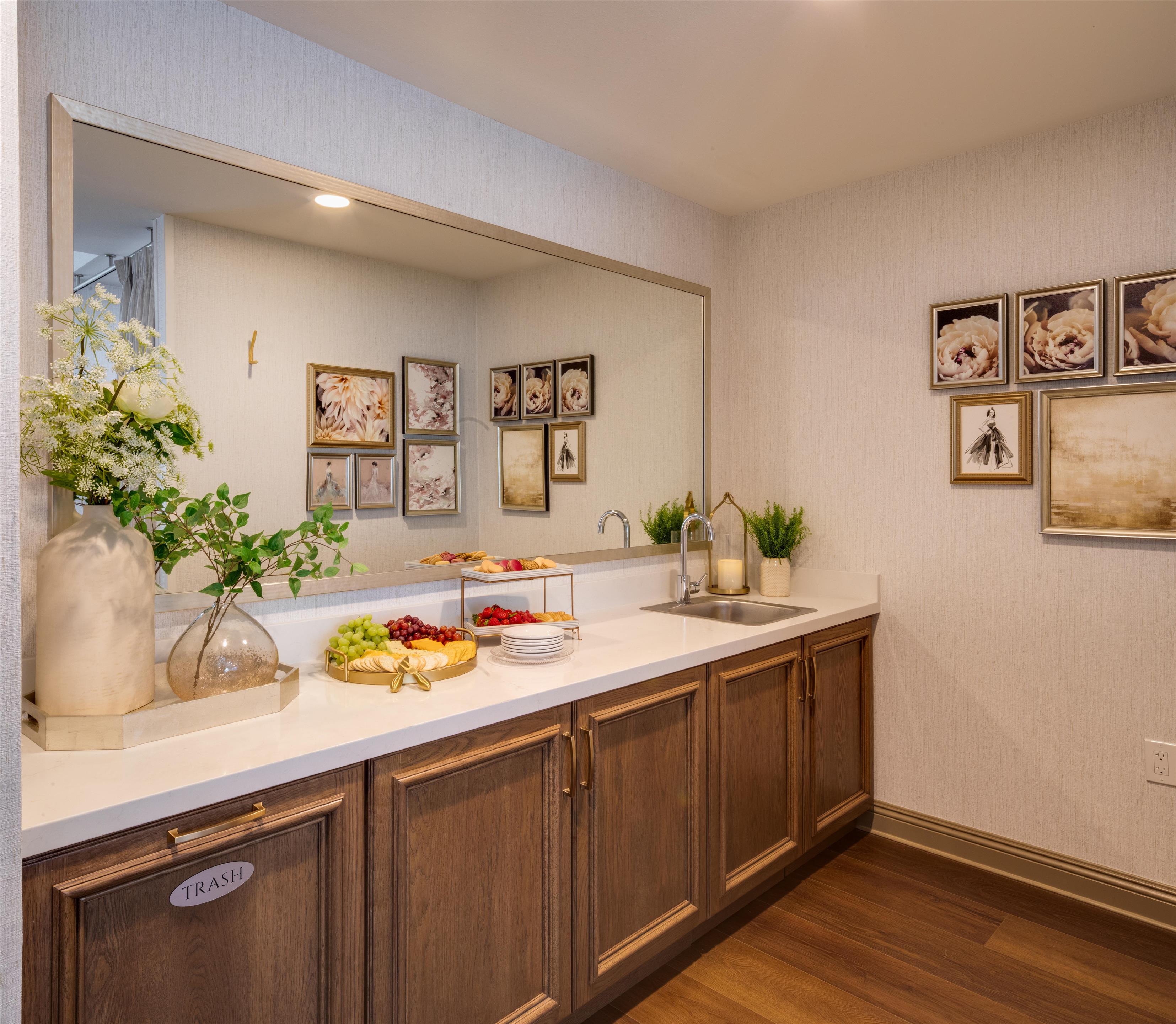 Bridal Lounge Wet Bar | Ayres Hotel Anaheim