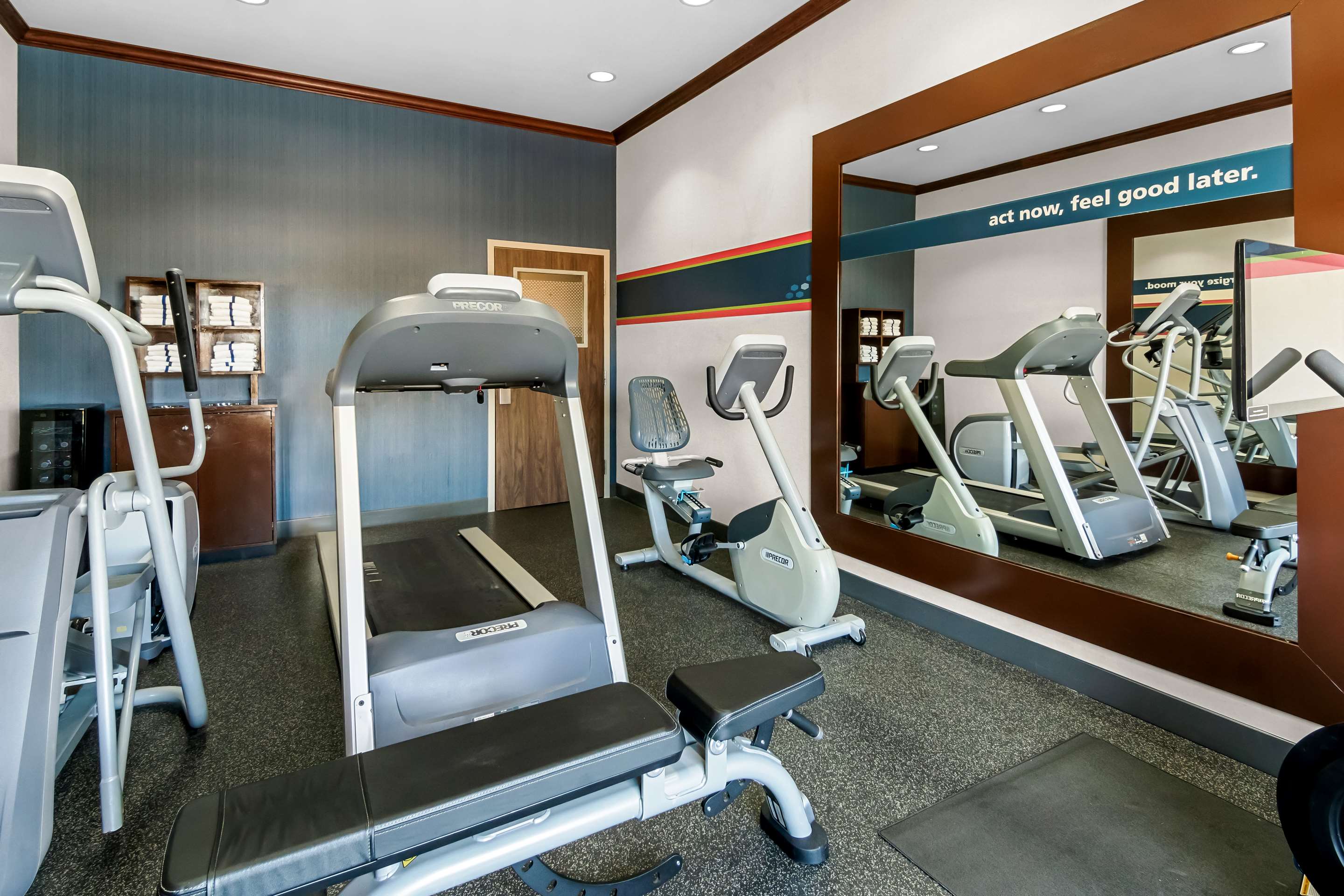 Health club fitness center gym | Hampton Inn & Suites Abilene I-20