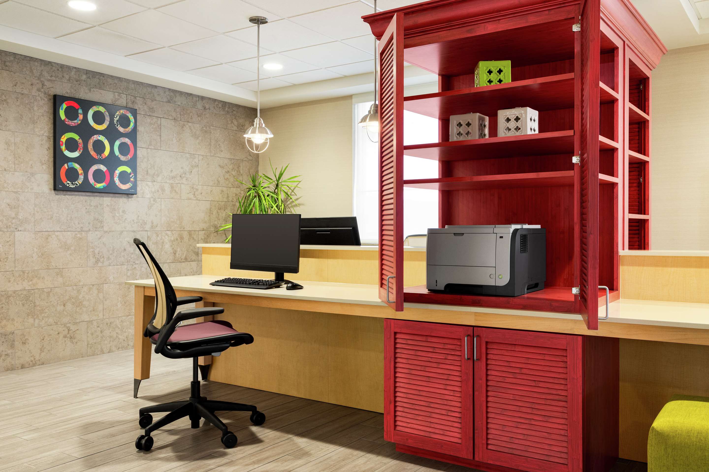 Business Center | Home2 Suites by Hilton Albuquerque/Downtown-University