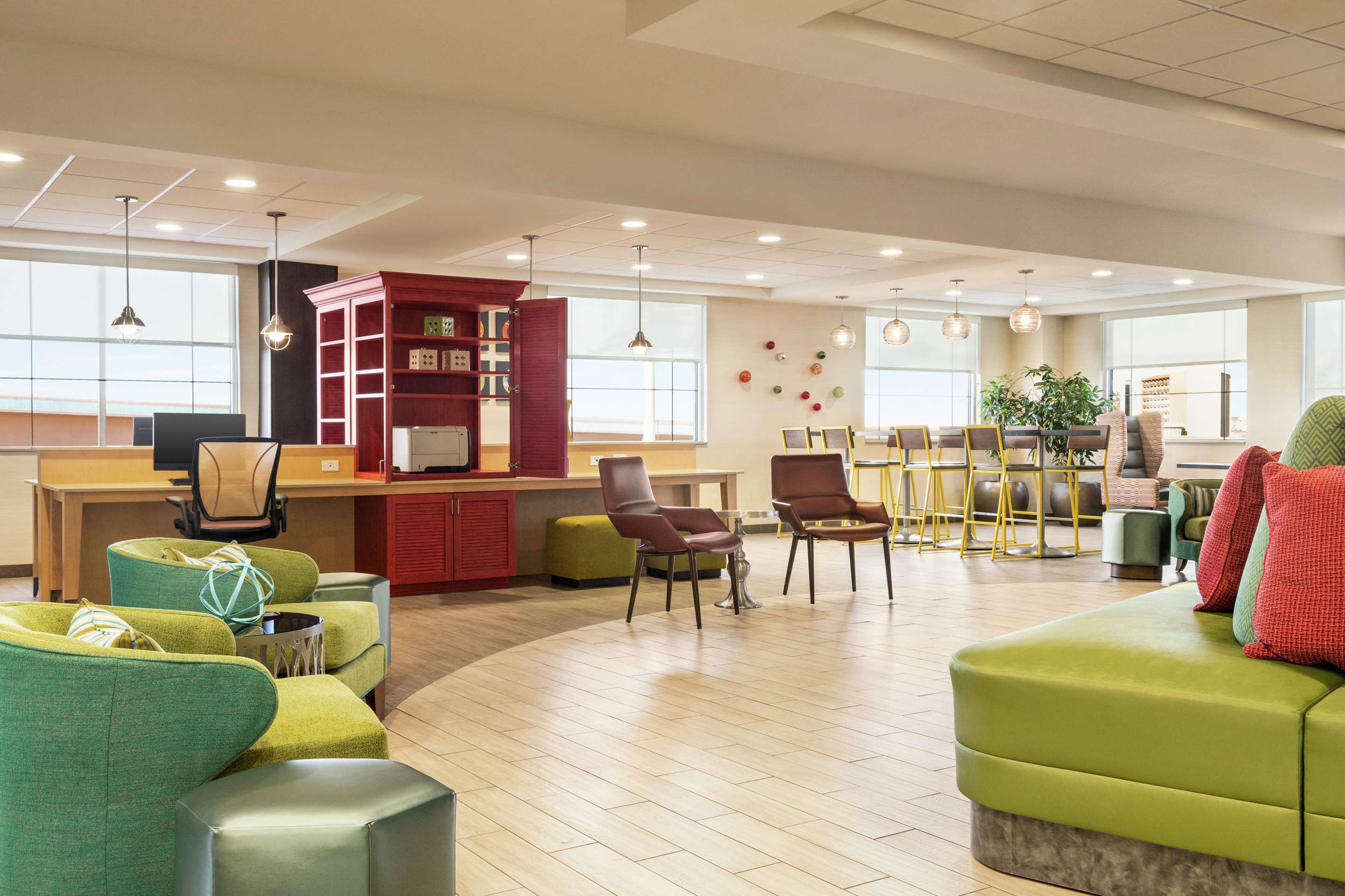 Lobby | Home2 Suites by Hilton Albuquerque/Downtown-University
