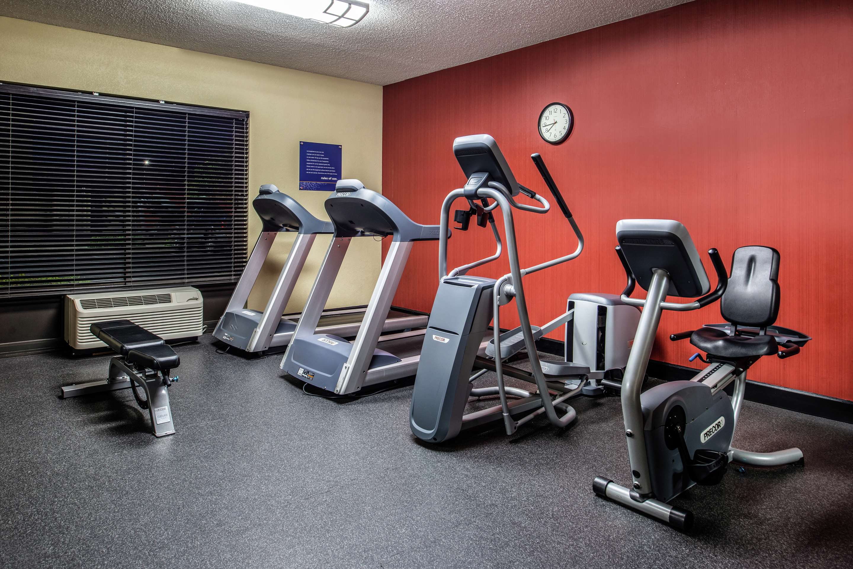 Health club fitness center gym