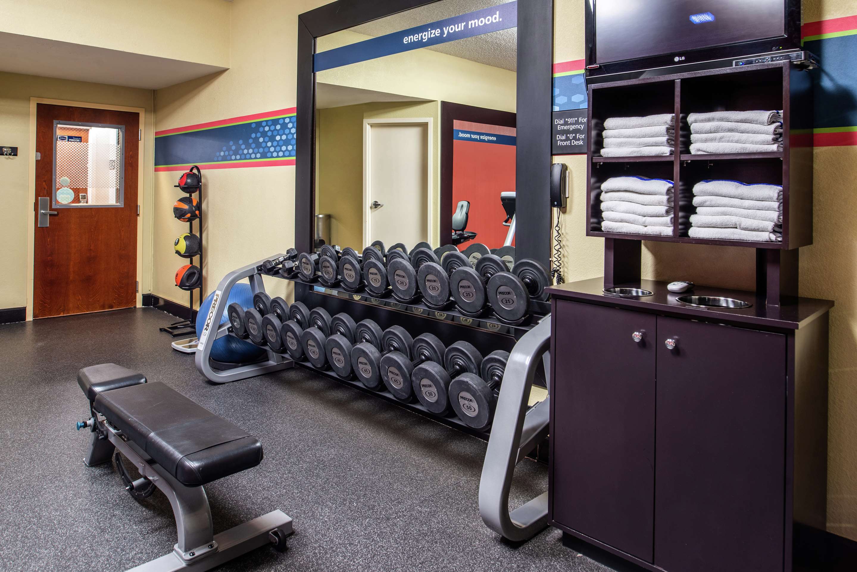 Health club fitness center gym