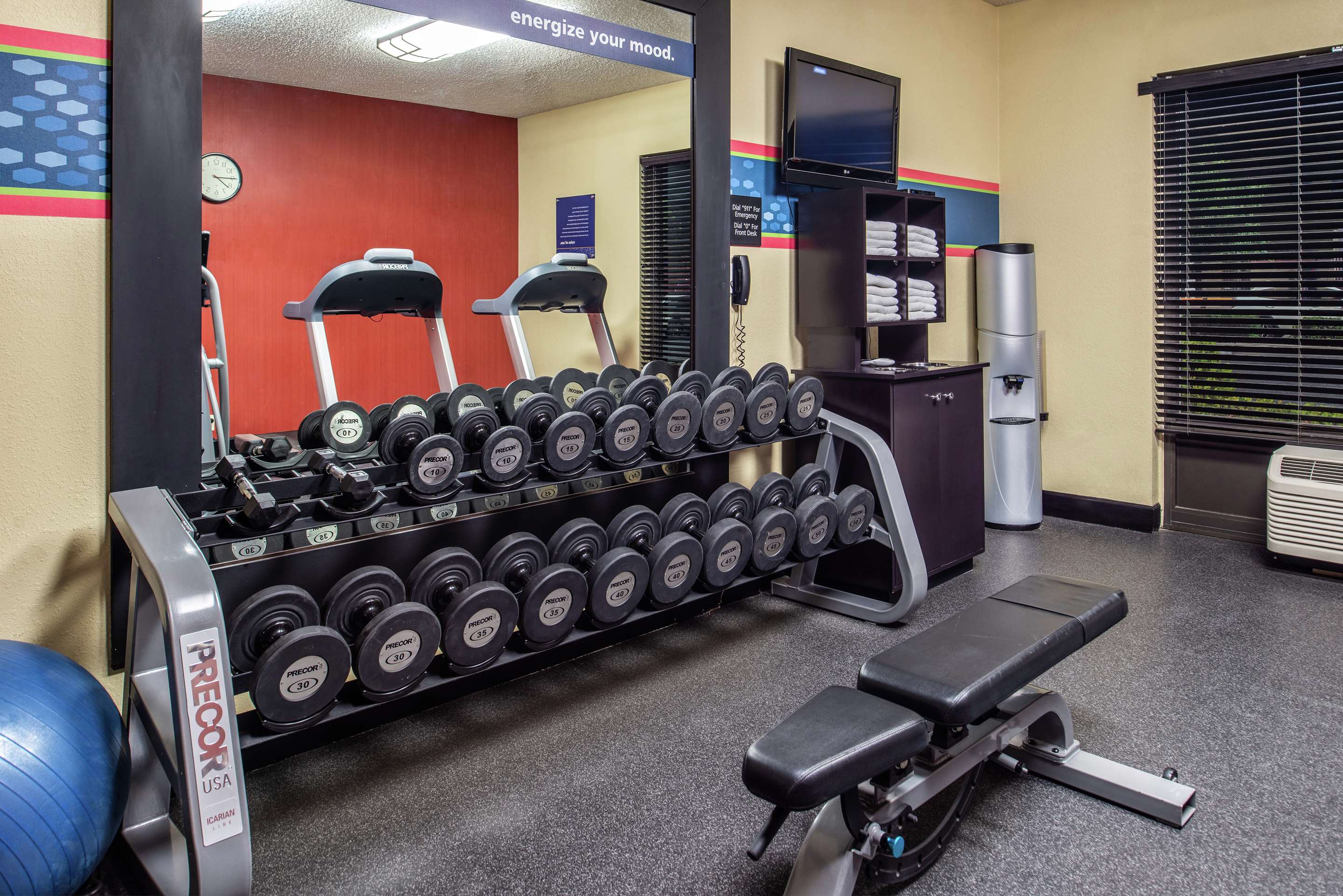Health club fitness center gym