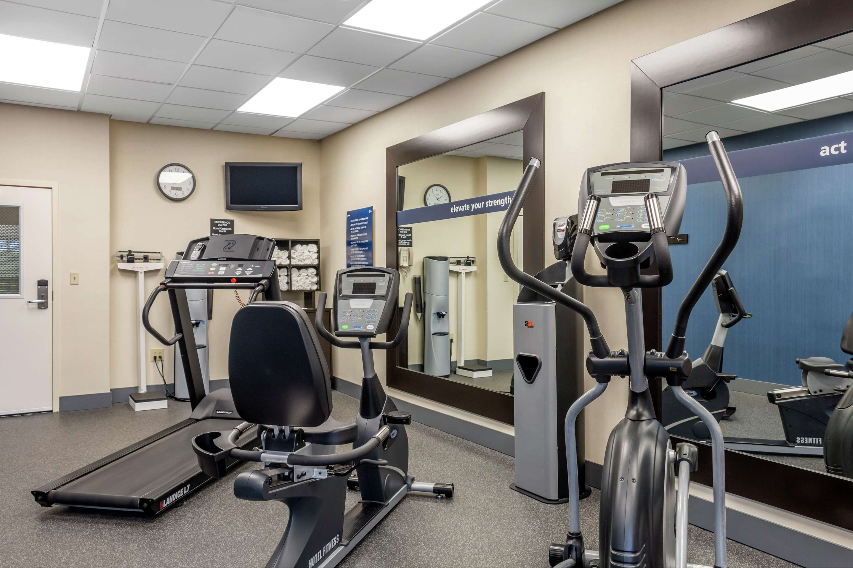 Health club fitness center gym
