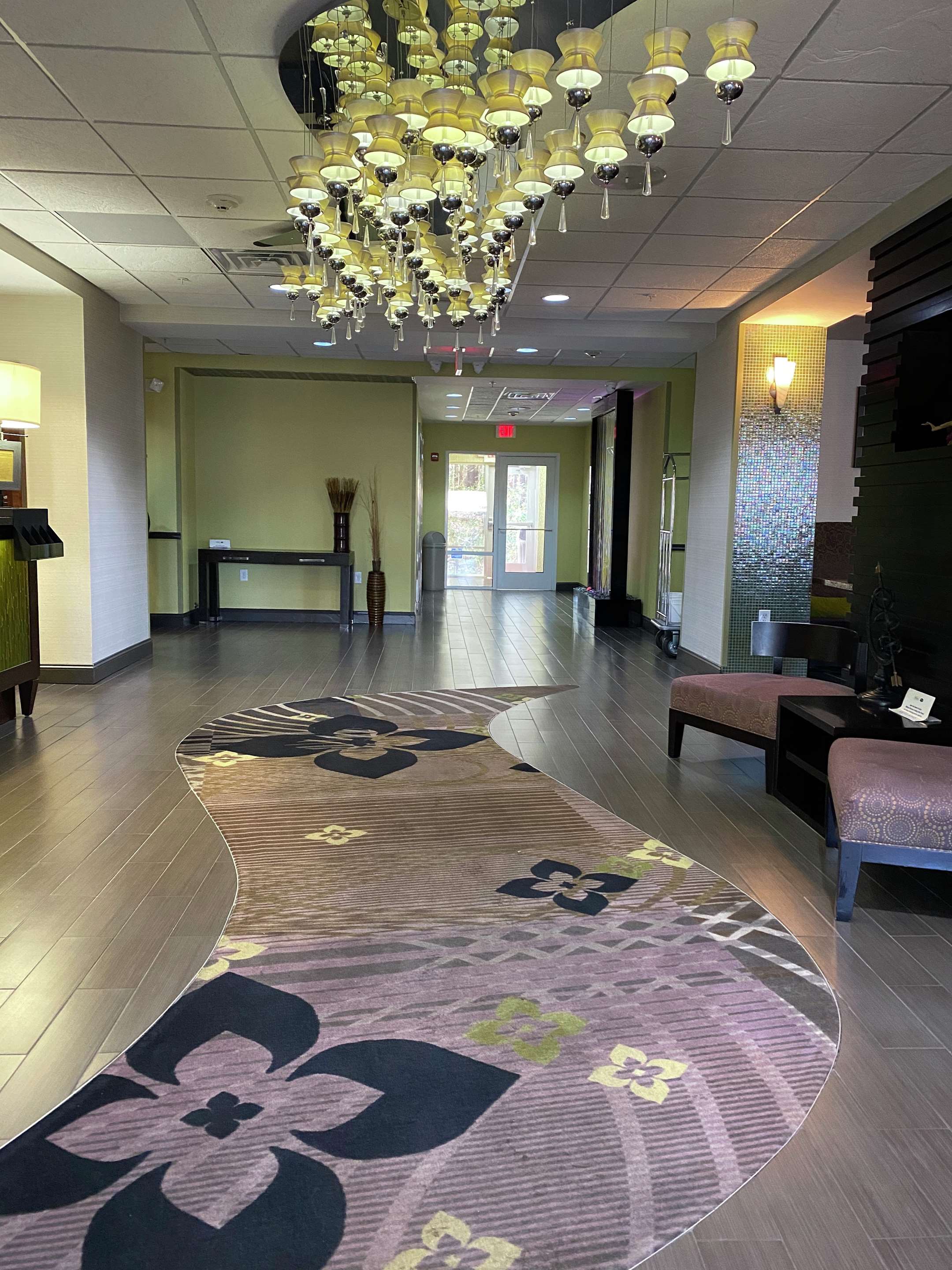 Lobby | Hampton Inn by Hilton Leesville Fort Johnson