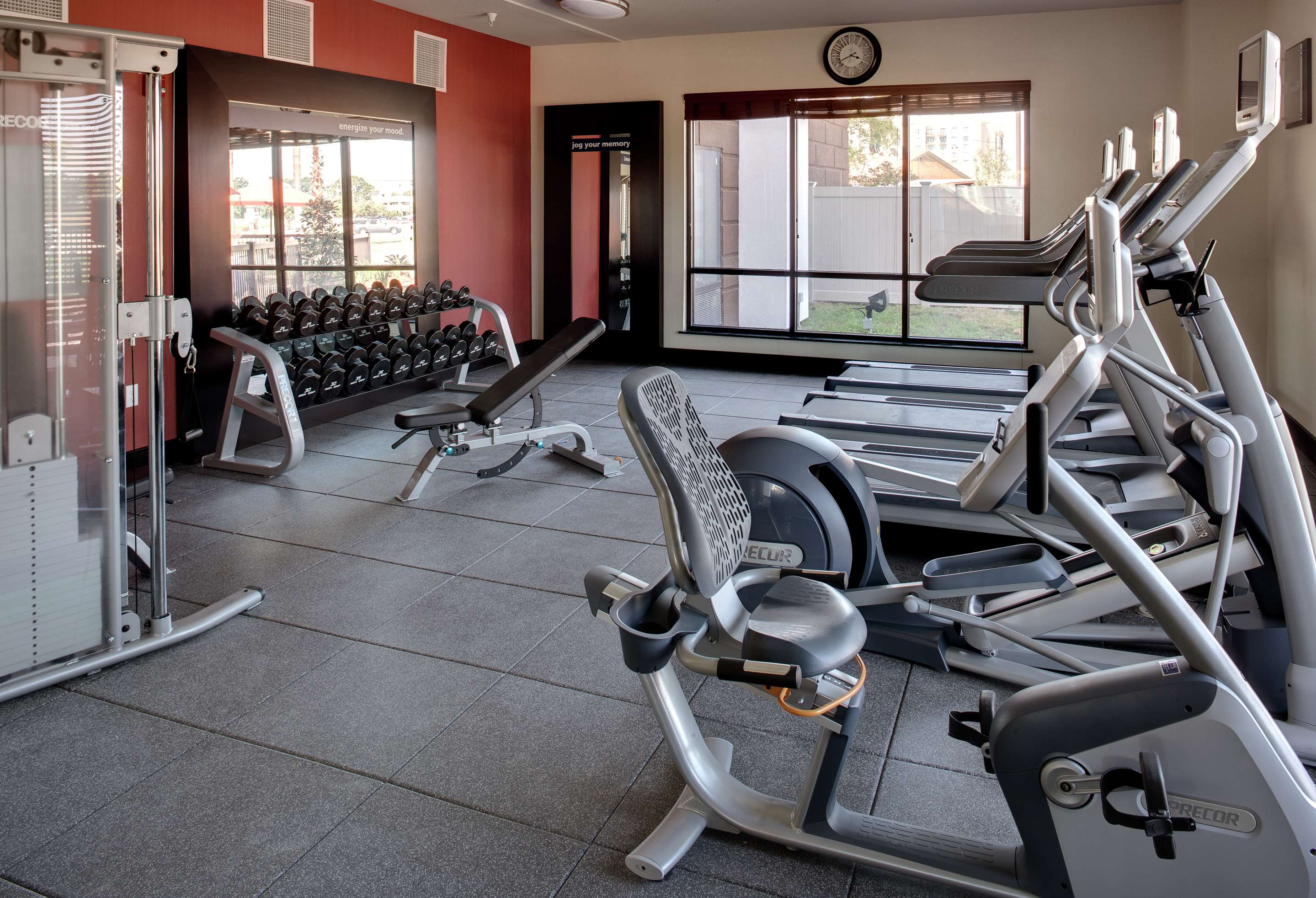Health club fitness center gym | Hampton Inn & Suites Marksville