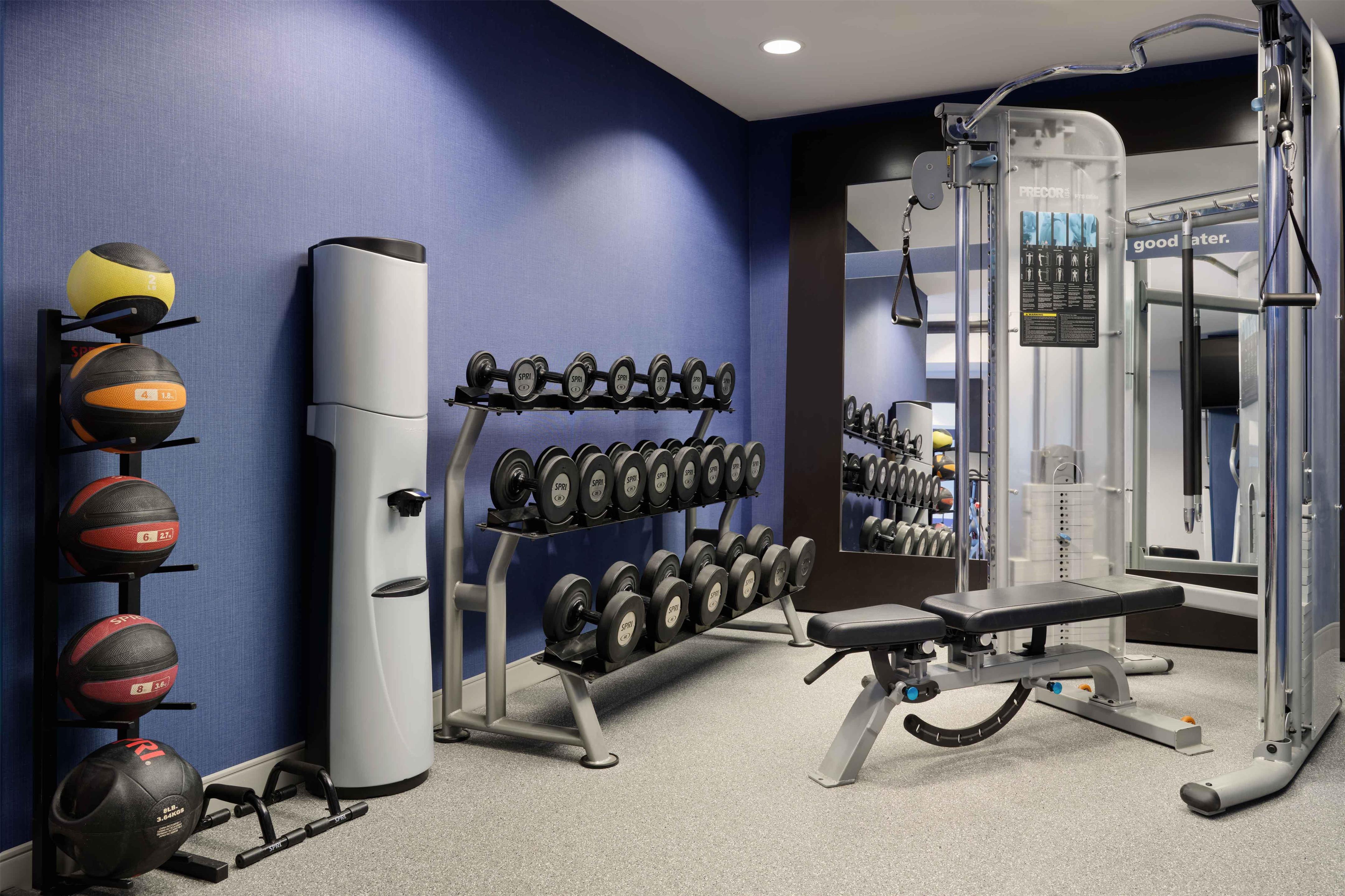 Health club fitness center gym