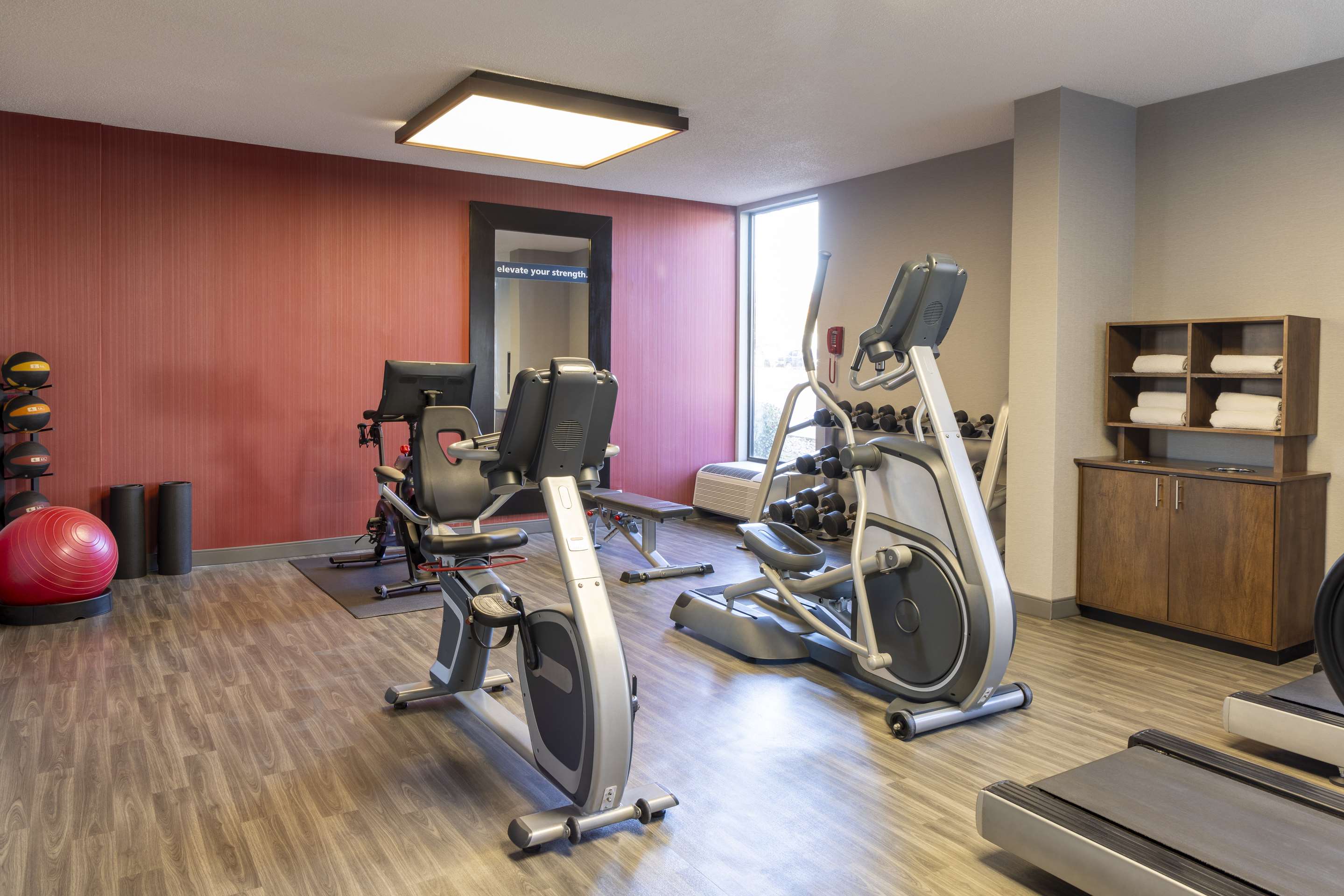 Health club fitness center gym