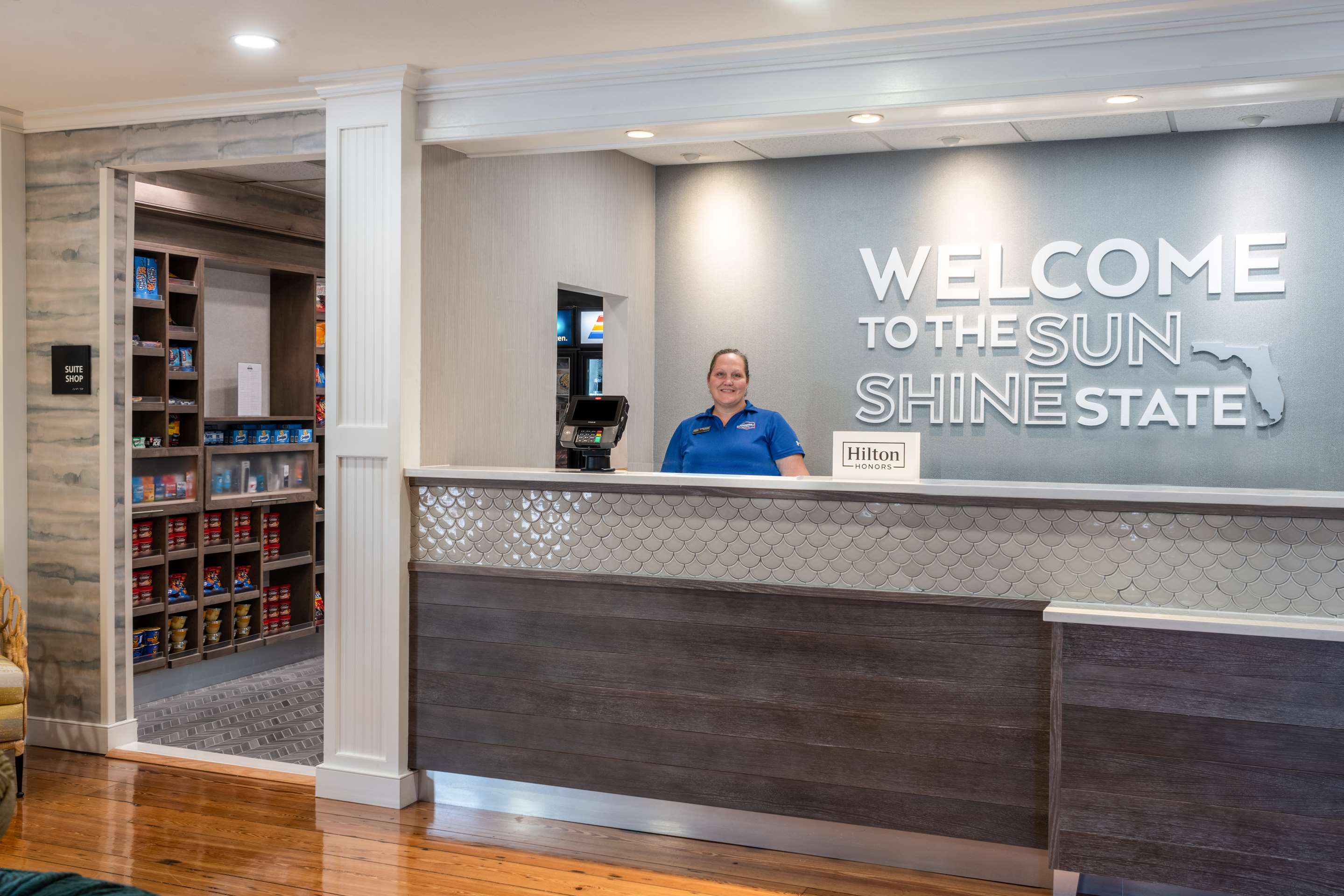 Reception | Hampton Inn and Suites Amelia Island Historic Harbor Front