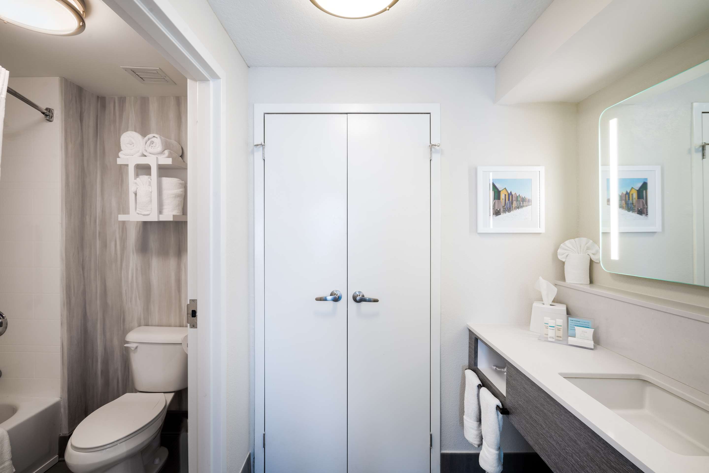 Guest room bath