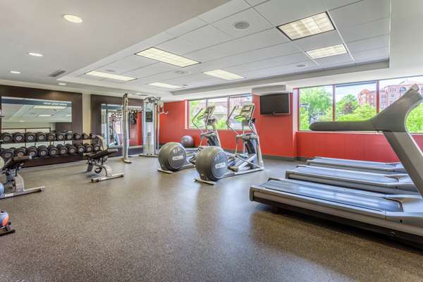 Fitness/ Exercise Room - Hampton Inn & Suites Saratoga Springs