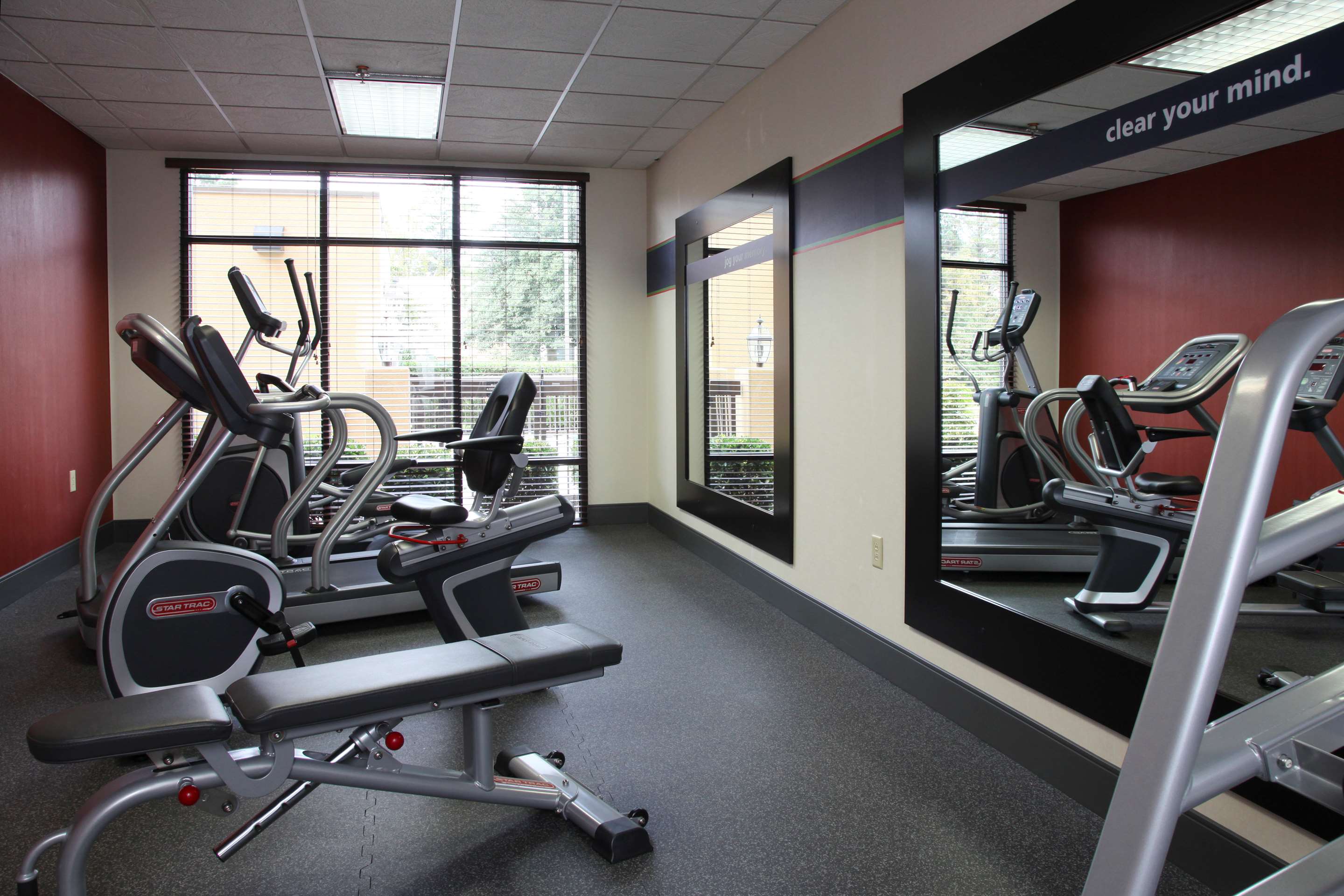Health club fitness center gym | Hampton Inn by Hilton Richmond-North/Ashland