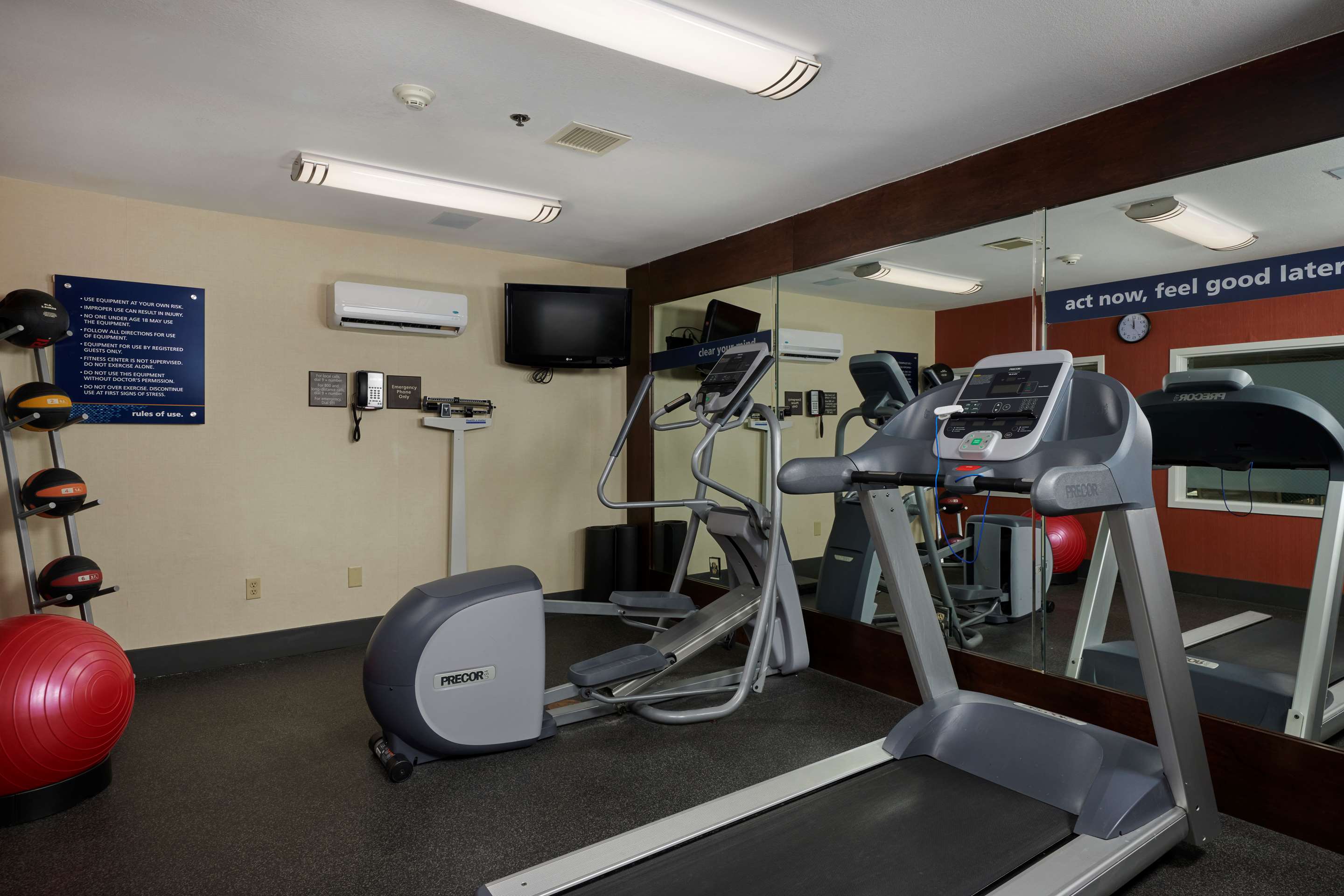 Health club fitness center gym