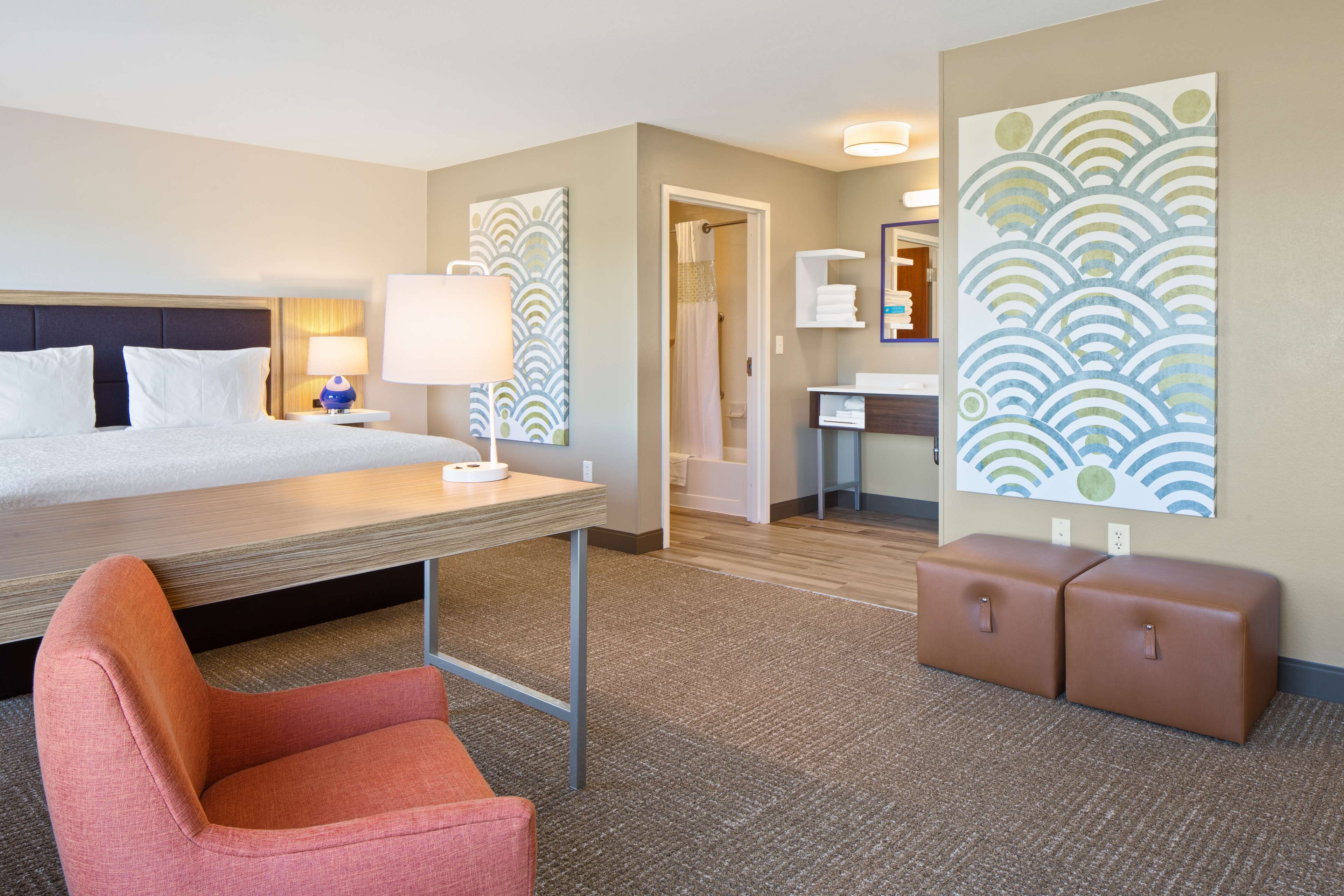 Hampton Inn & Suites by Hilton Walla Walla Room Type - 1KNG STUDIO SOFABED NOSMOK