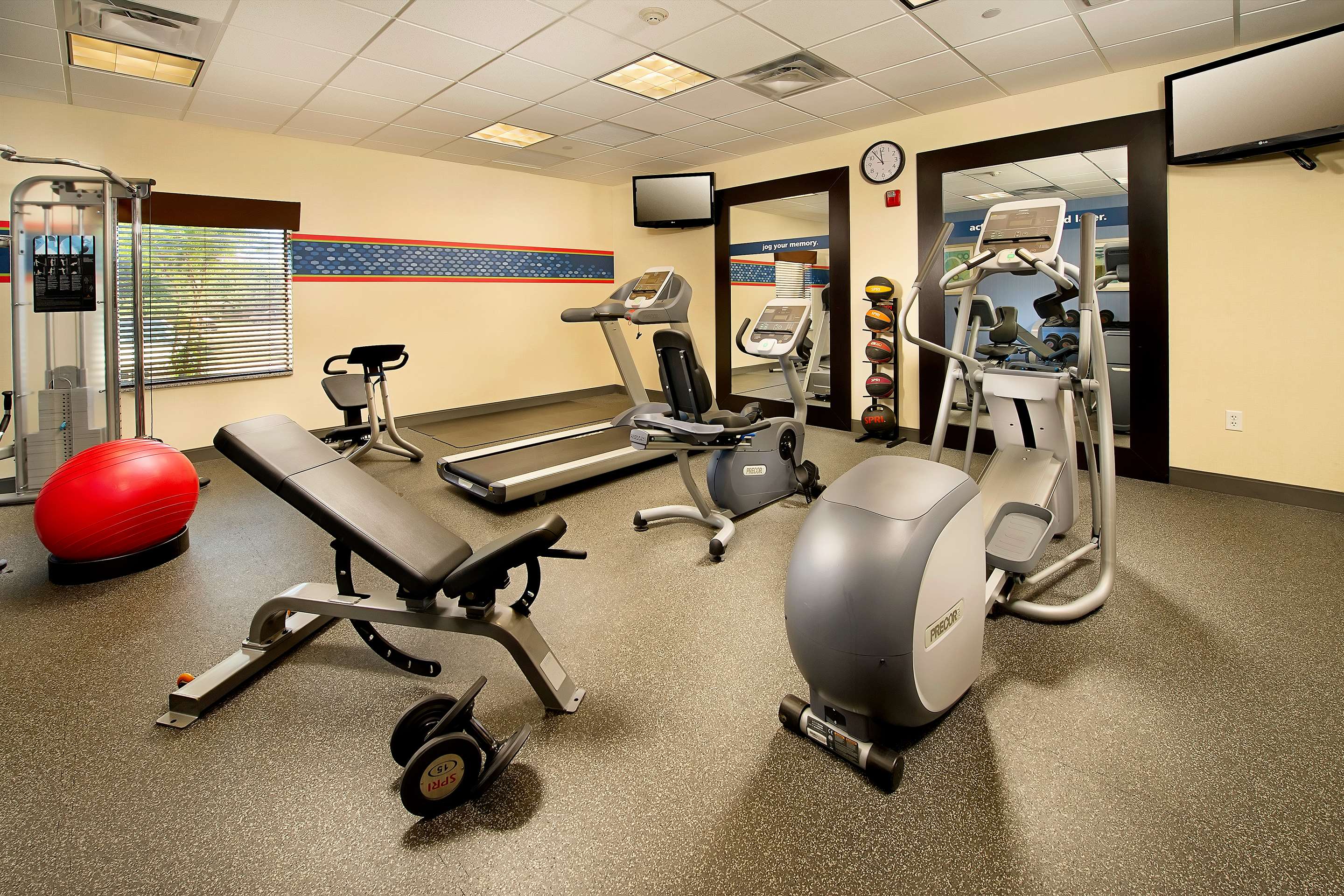 Health club fitness center gym