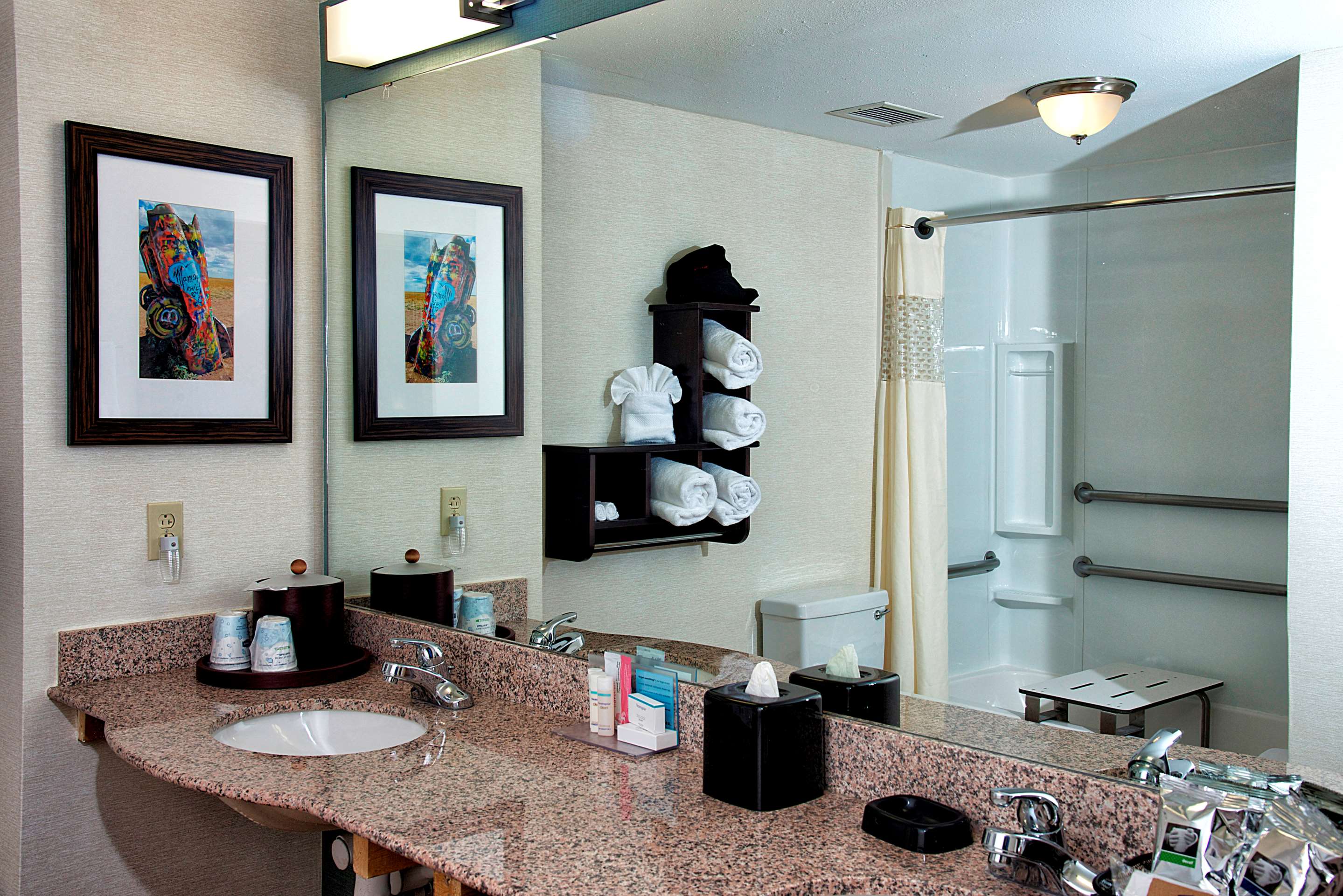 Guest room bath